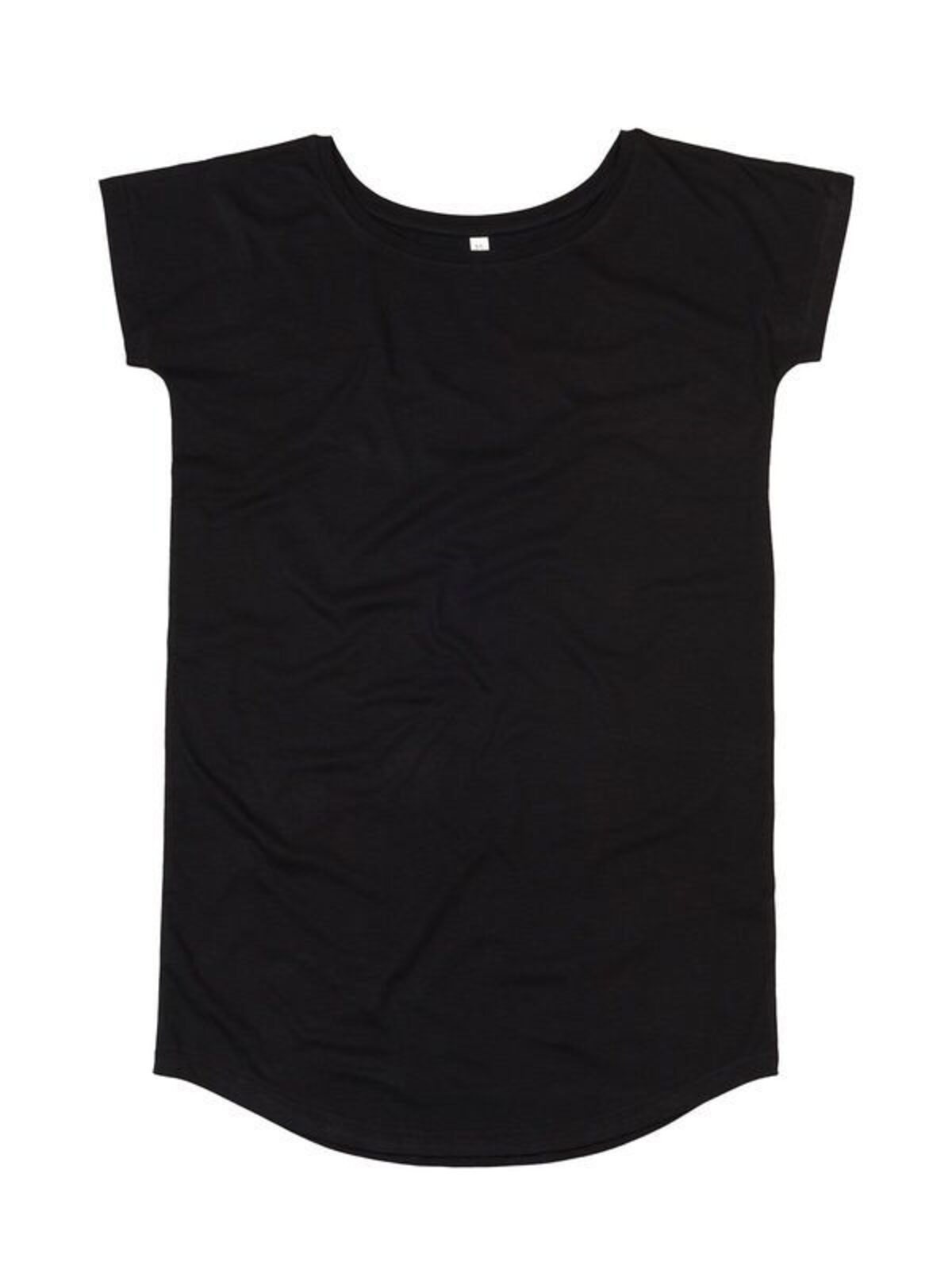 Vestido camiseta feminino folgado - BK - Preto