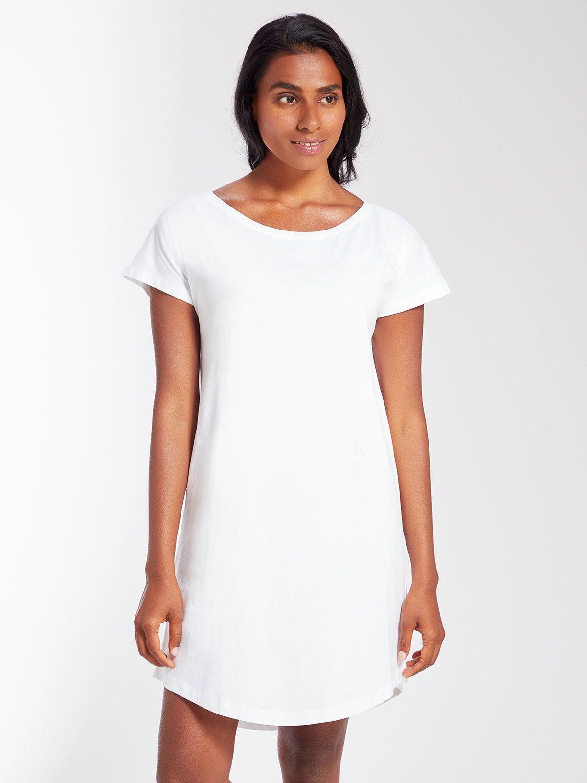 Vestido camiseta feminino folgado