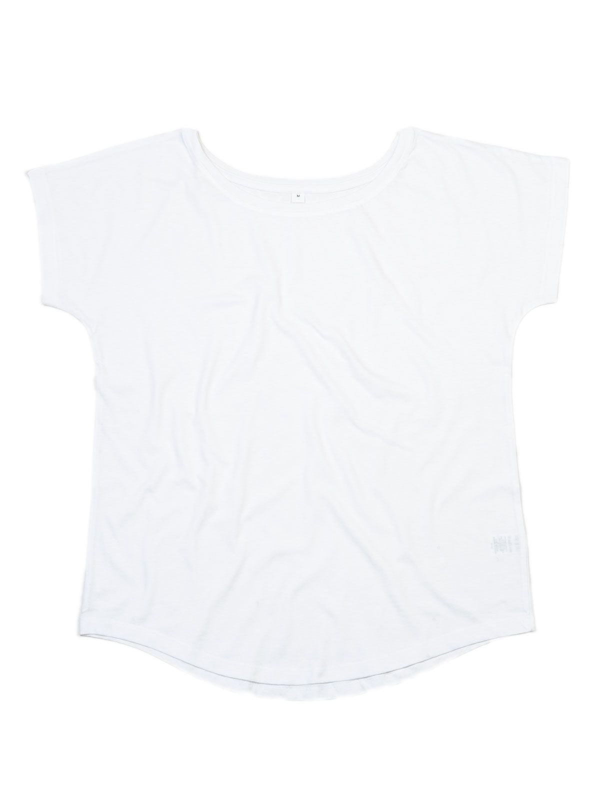 Camiseta feminina folgada - WH - Branco
