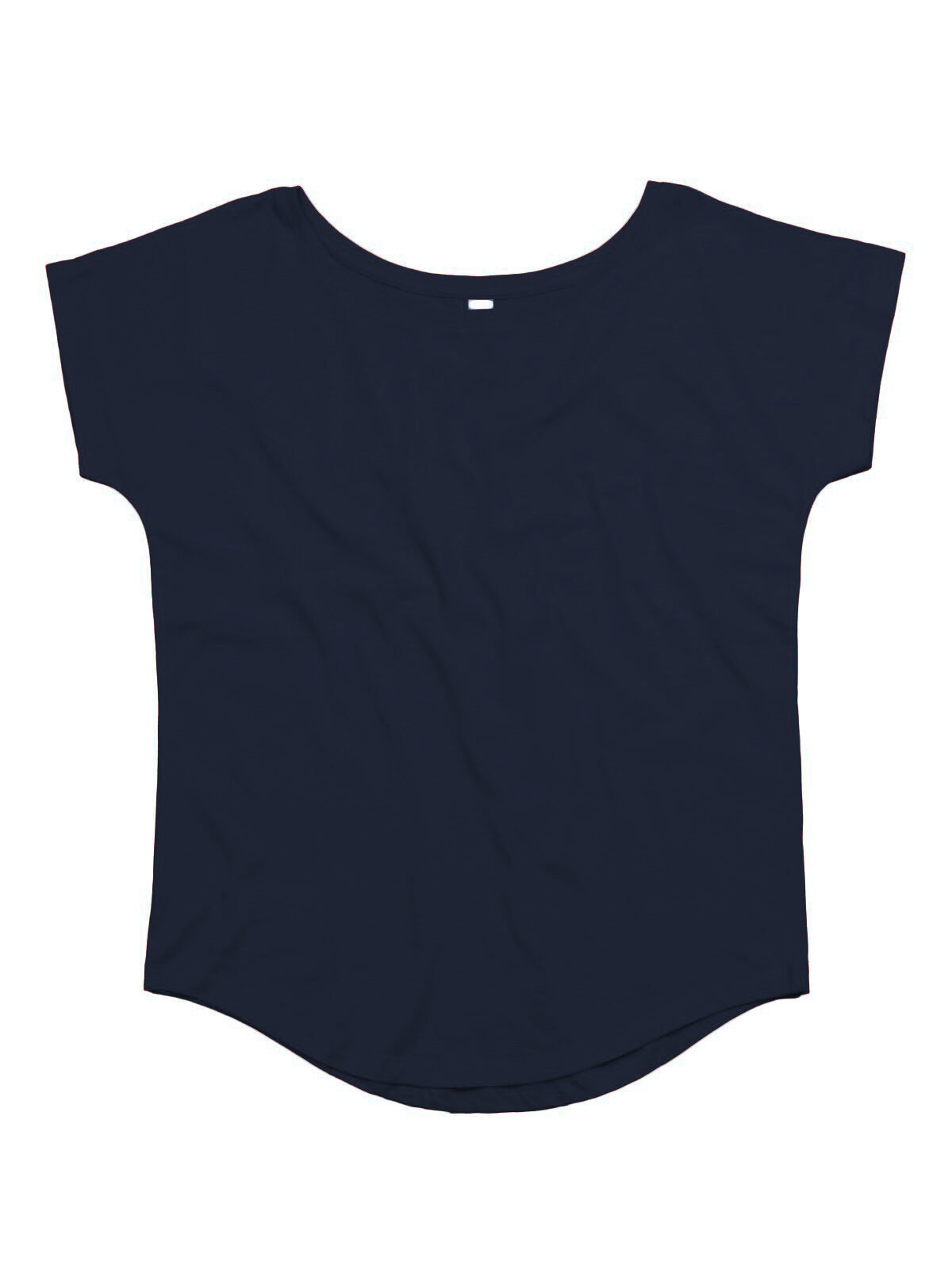 Camiseta feminina folgada - NA - Marinha