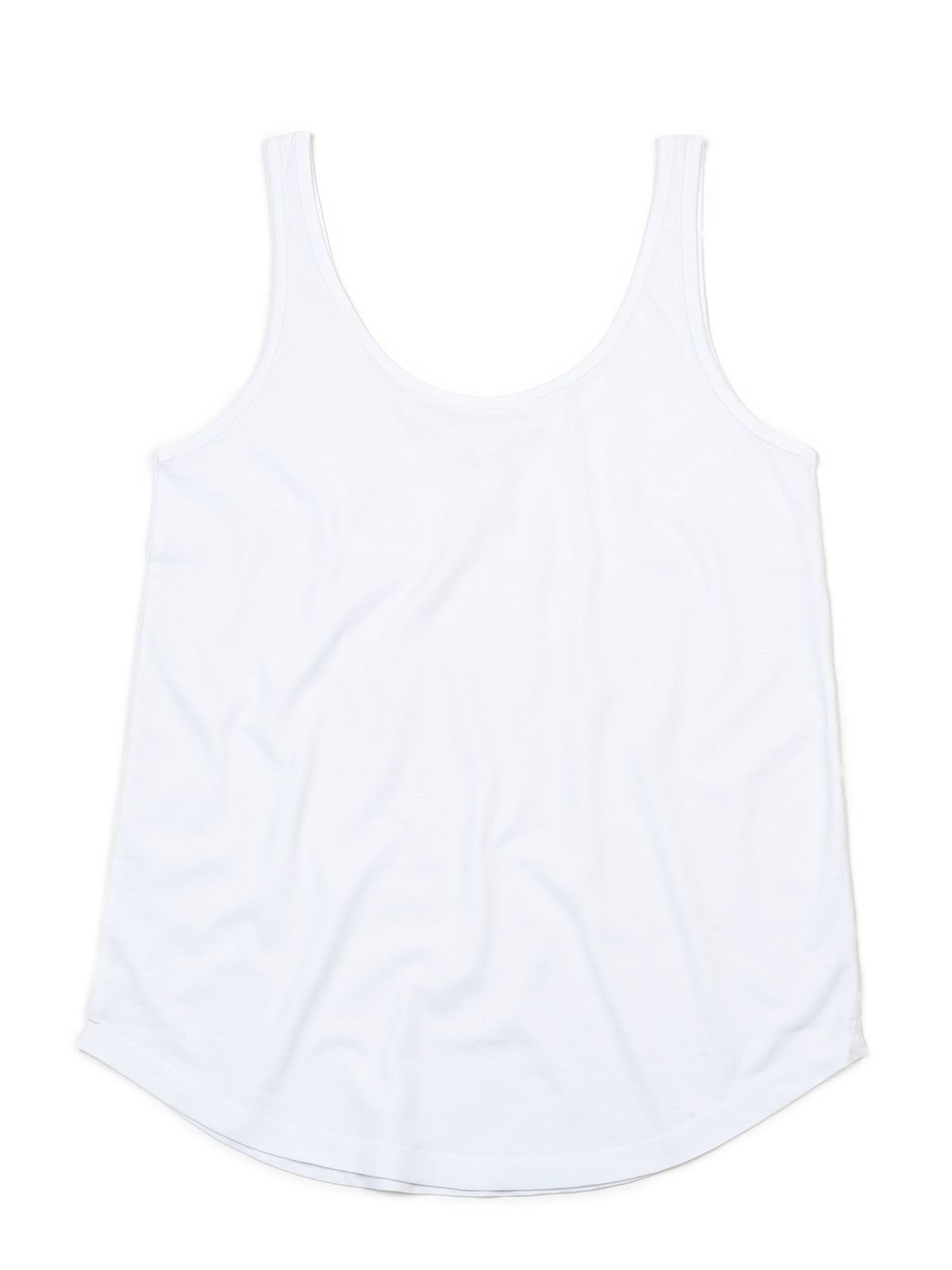Colete feminino folgado - WH - Branco
