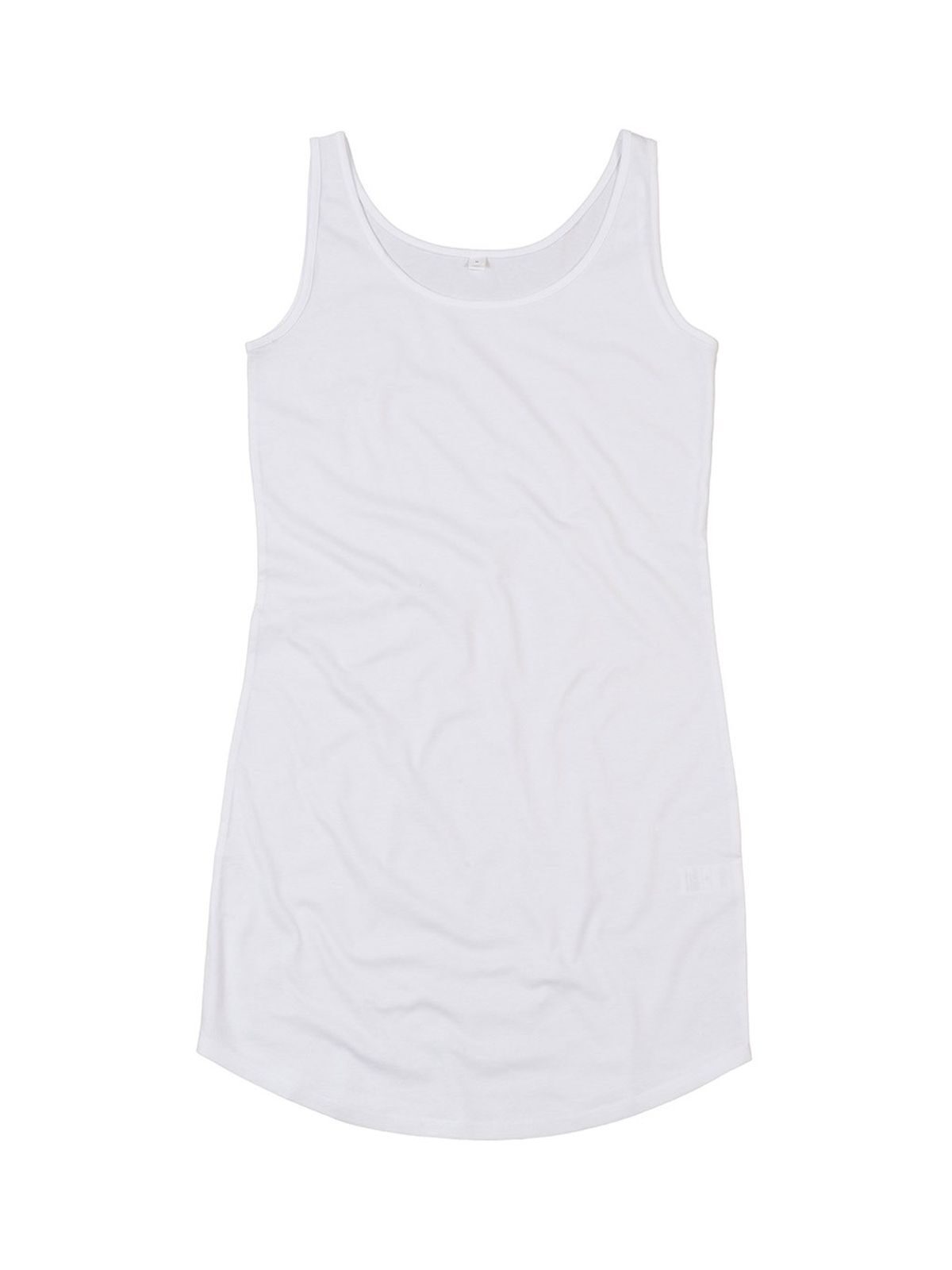 Vestido colete curvo - WH - Branco