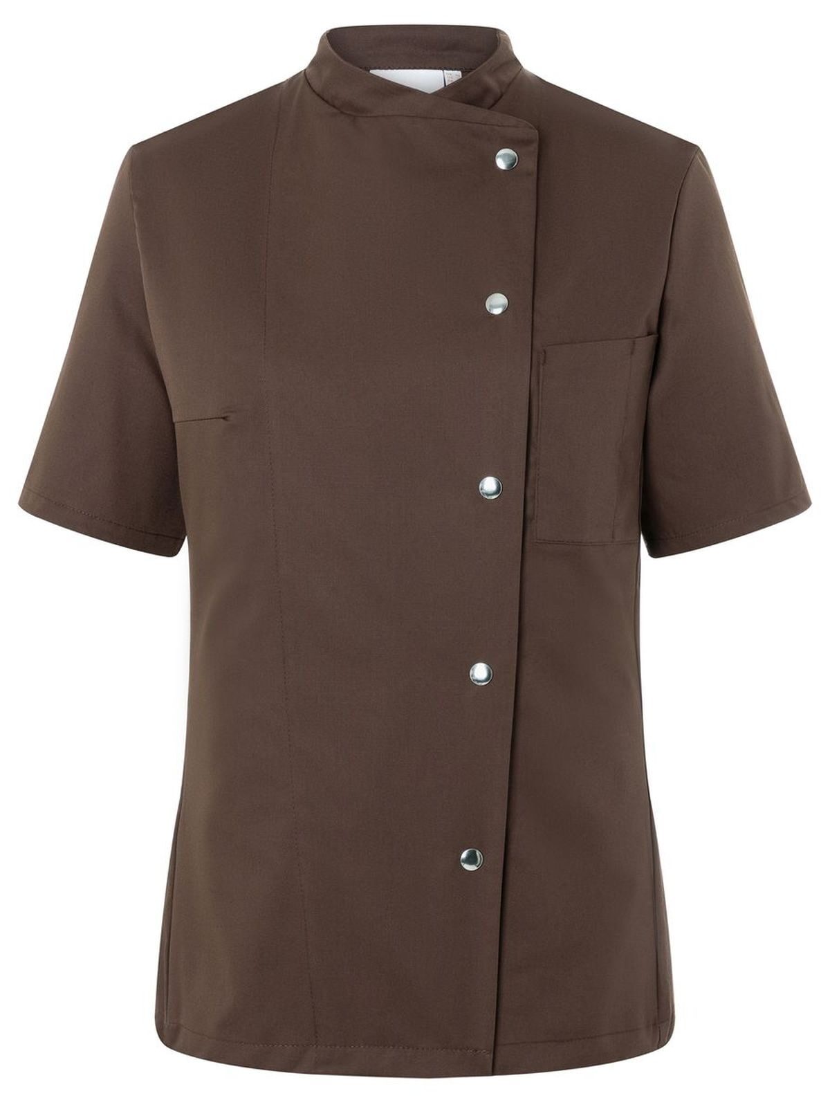 Jaqueta de Chef Greta - 720 - Castanho claro (aprox. Pantone 438C)