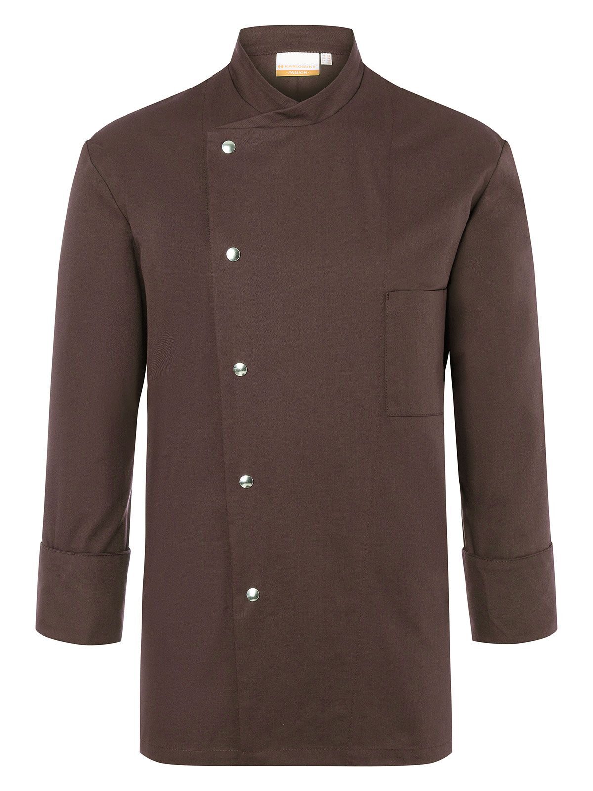 Jaqueta de Chef Lars - 720 - Castanho claro (aprox. Pantone 438C)