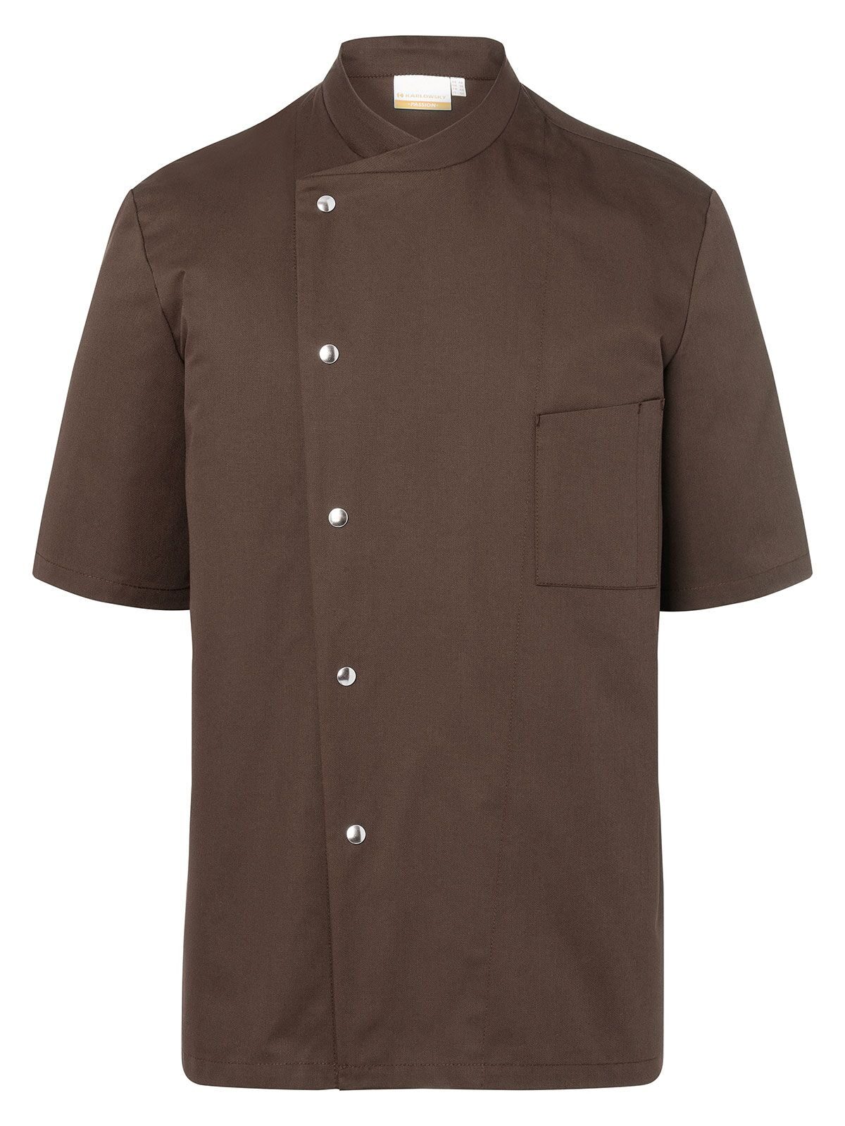 Jaqueta de Chef Gustav - 720 - Castanho claro (aprox. Pantone 438C)