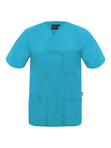 Túnica masculina sem fecho - 74 - Azul Pacífico