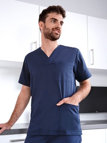 Túnica masculina sem fecho