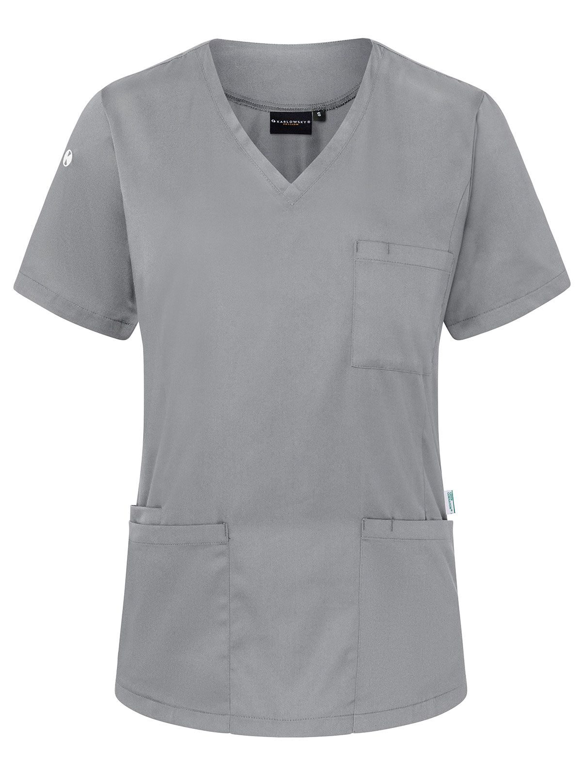 Túnica feminina essencial - 68 - Cinza Platina