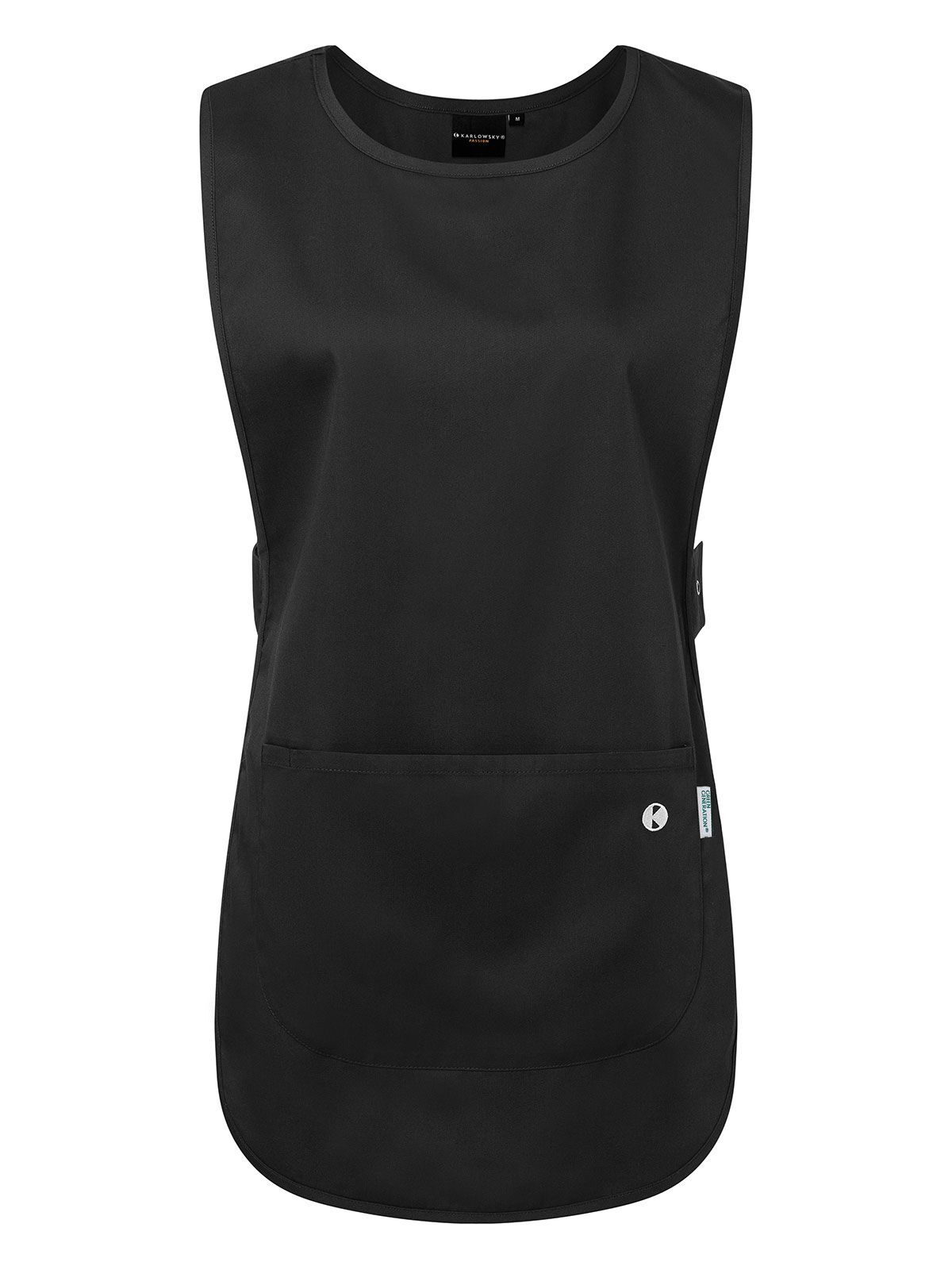 Túnica essencial para vestir por cima da calça - 1 - Preto
