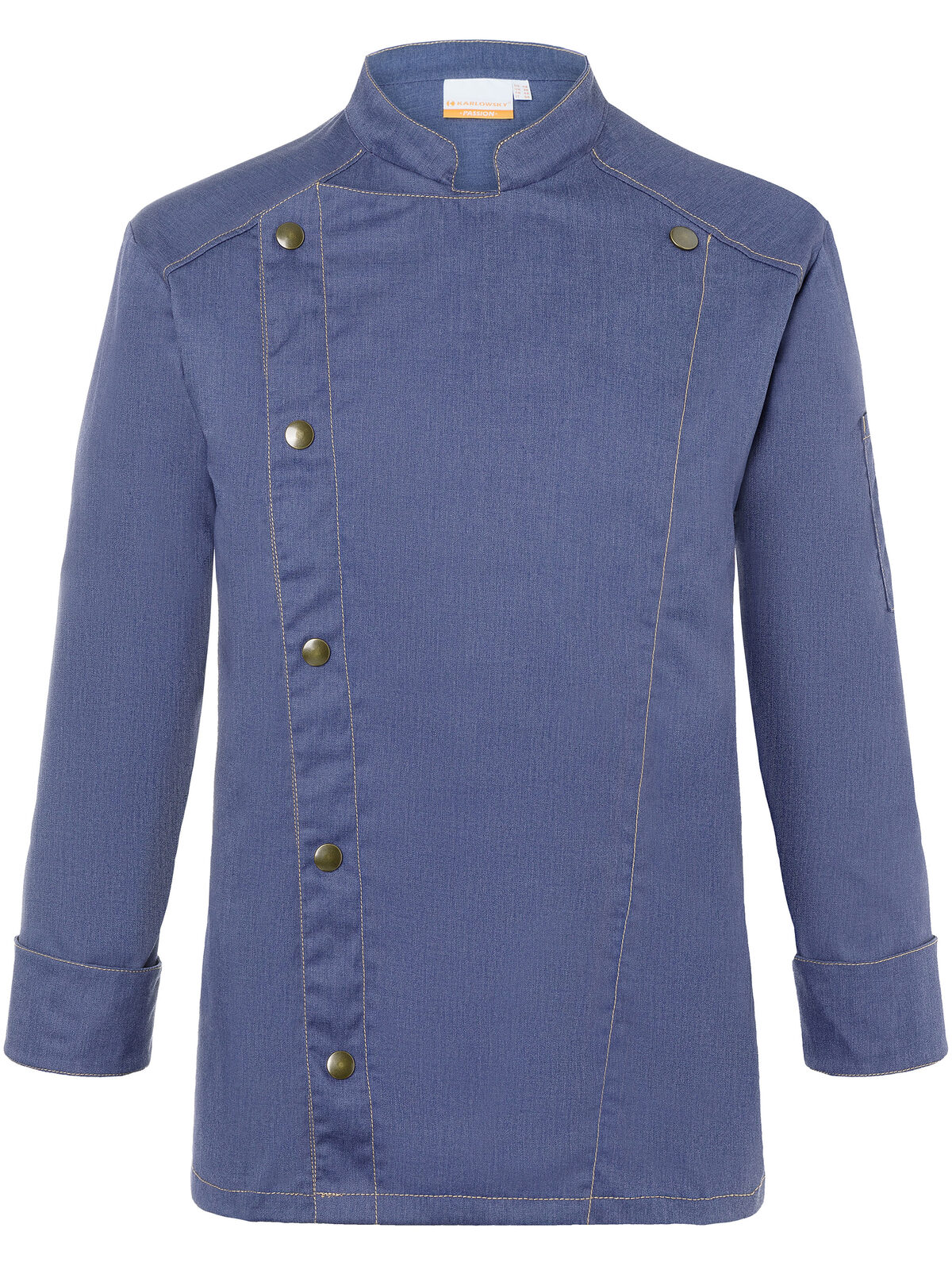 Jaqueta de Chef estilo Jeans - 15 - Azul Vintage (aprox. Pantone 2108C)