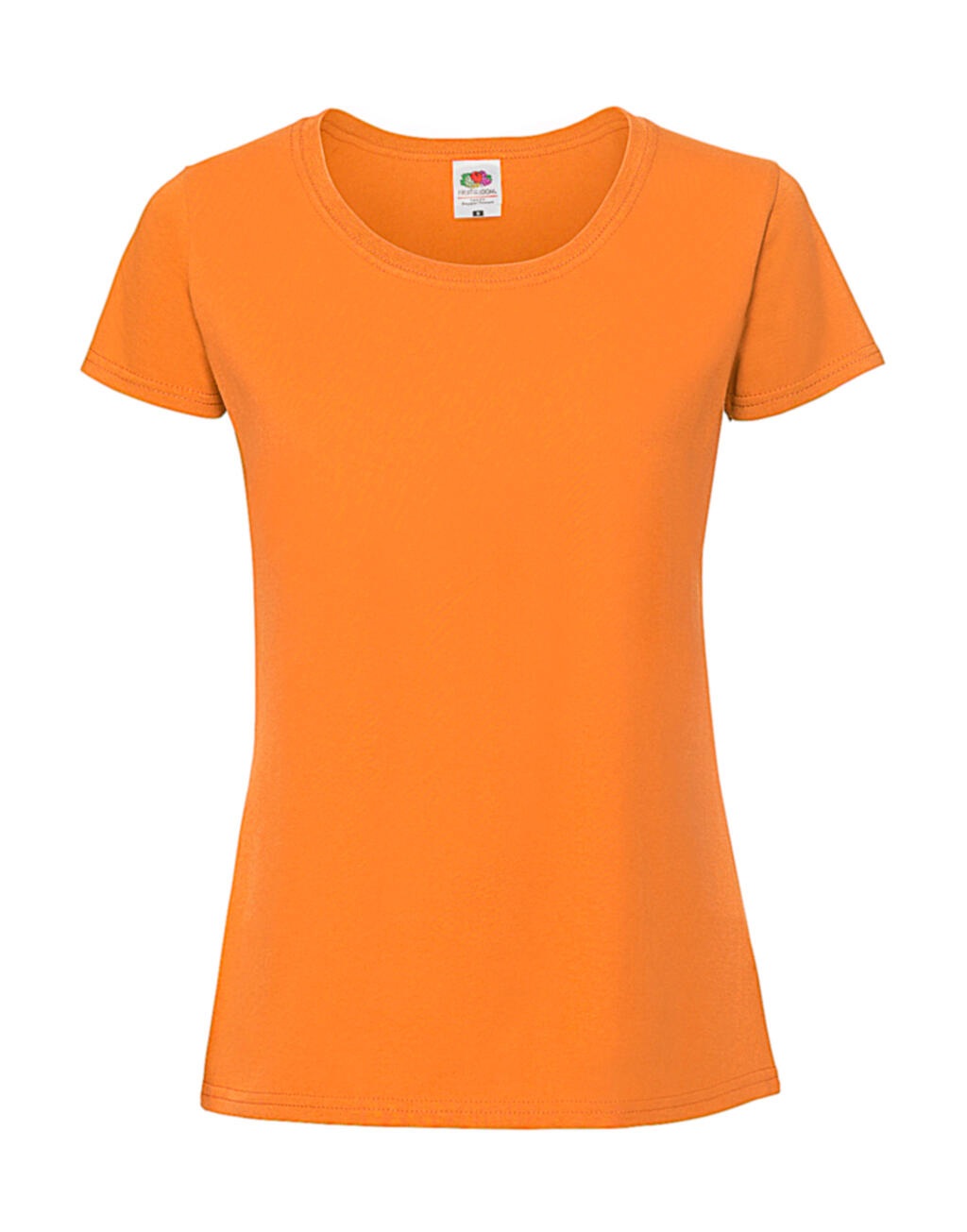 Camiseta feminina icônica 195 Ringspun - 44 - Laranja