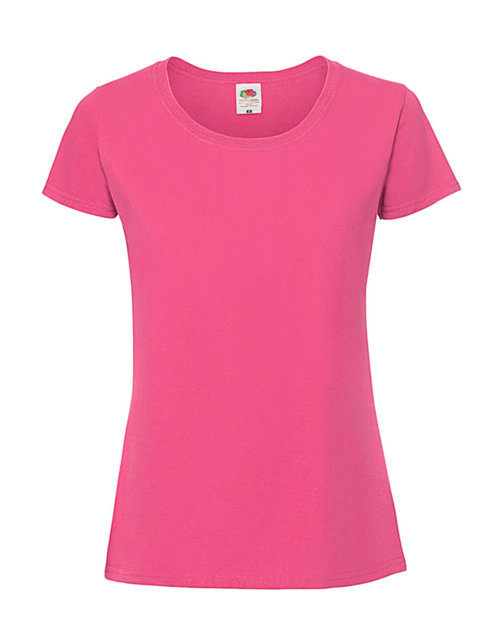 Camiseta feminina icônica 195 Ringspun - 57 - Fúcsia