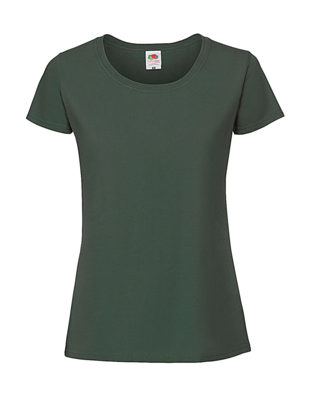 Camiseta feminina icônica 195 Ringspun - 38 - Verde Garrafa