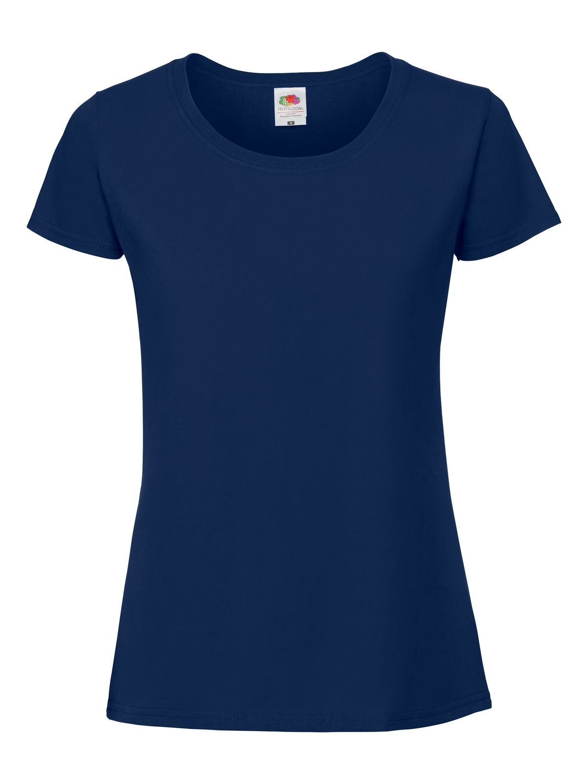 Camiseta feminina icônica 195 Ringspun - 32 - Marinha