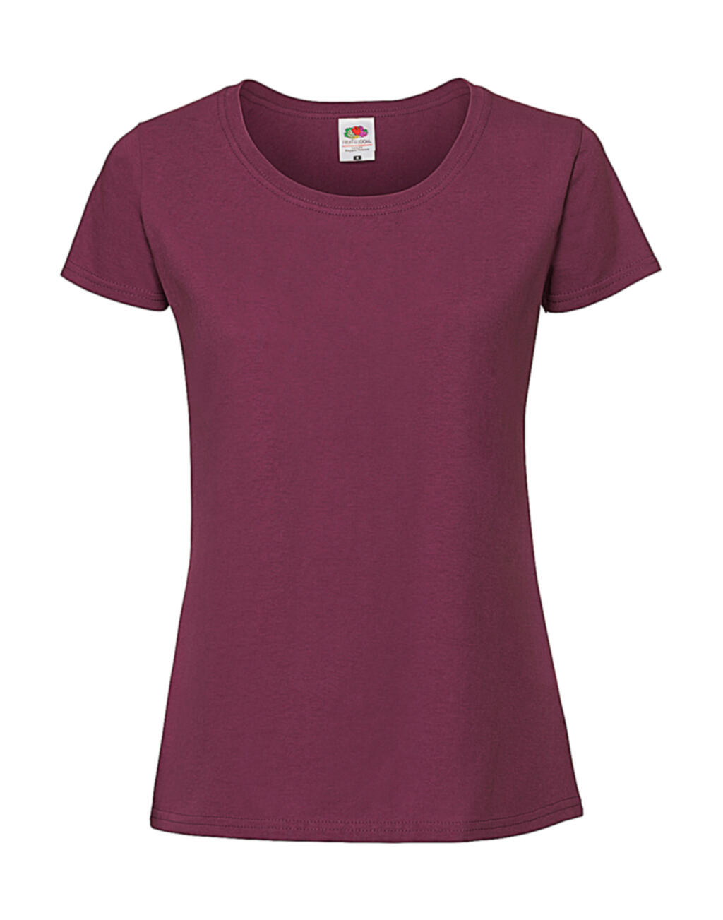 Camiseta feminina icônica 195 Ringspun - 41 - Borgonha