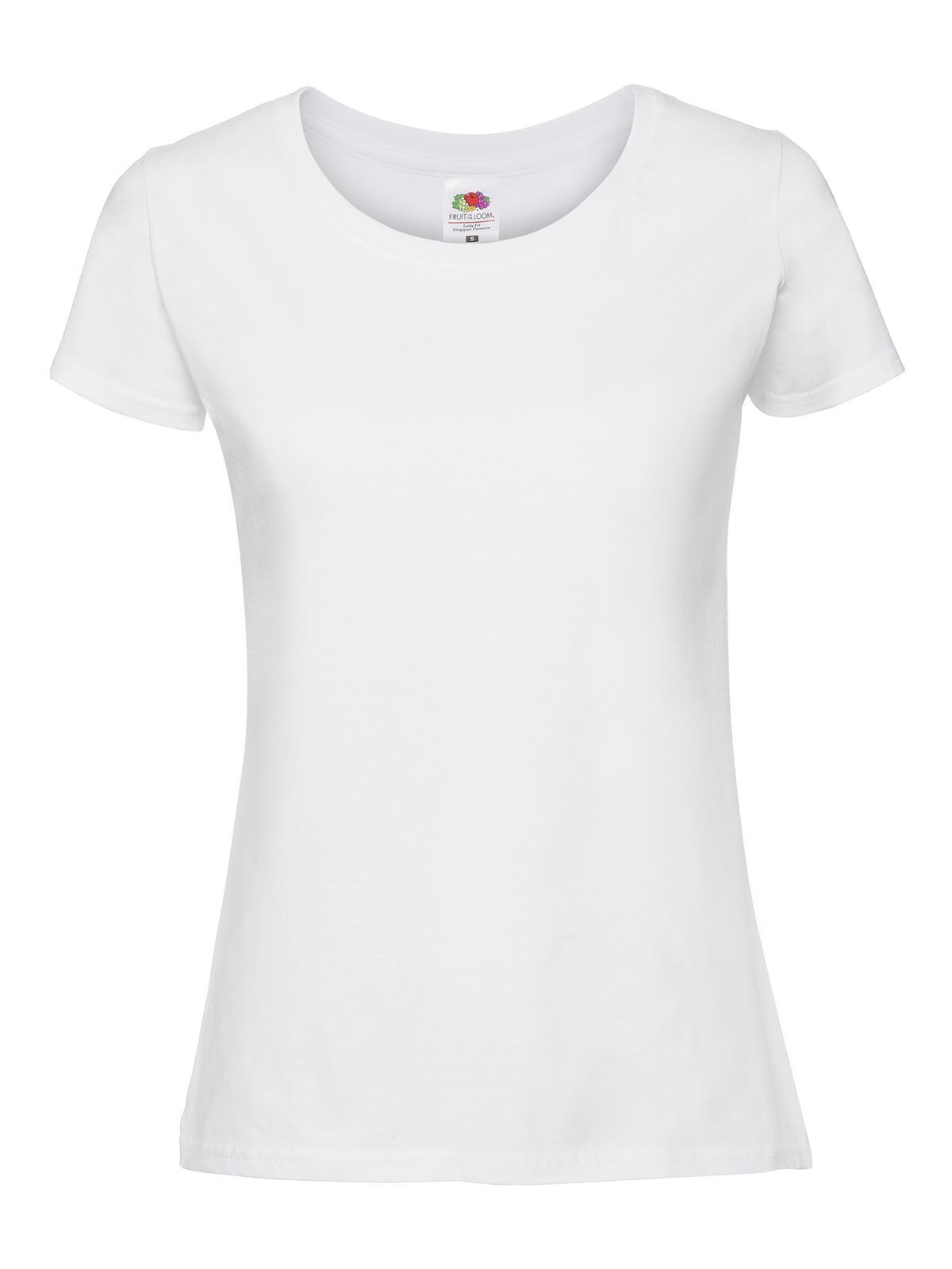 Camiseta feminina icônica 195 Ringspun - 30 - Branco