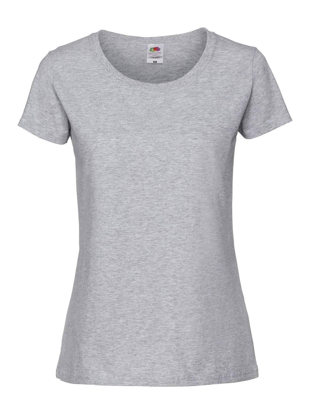 Camiseta feminina icônica 195 Ringspun - 94 - Heather Grey