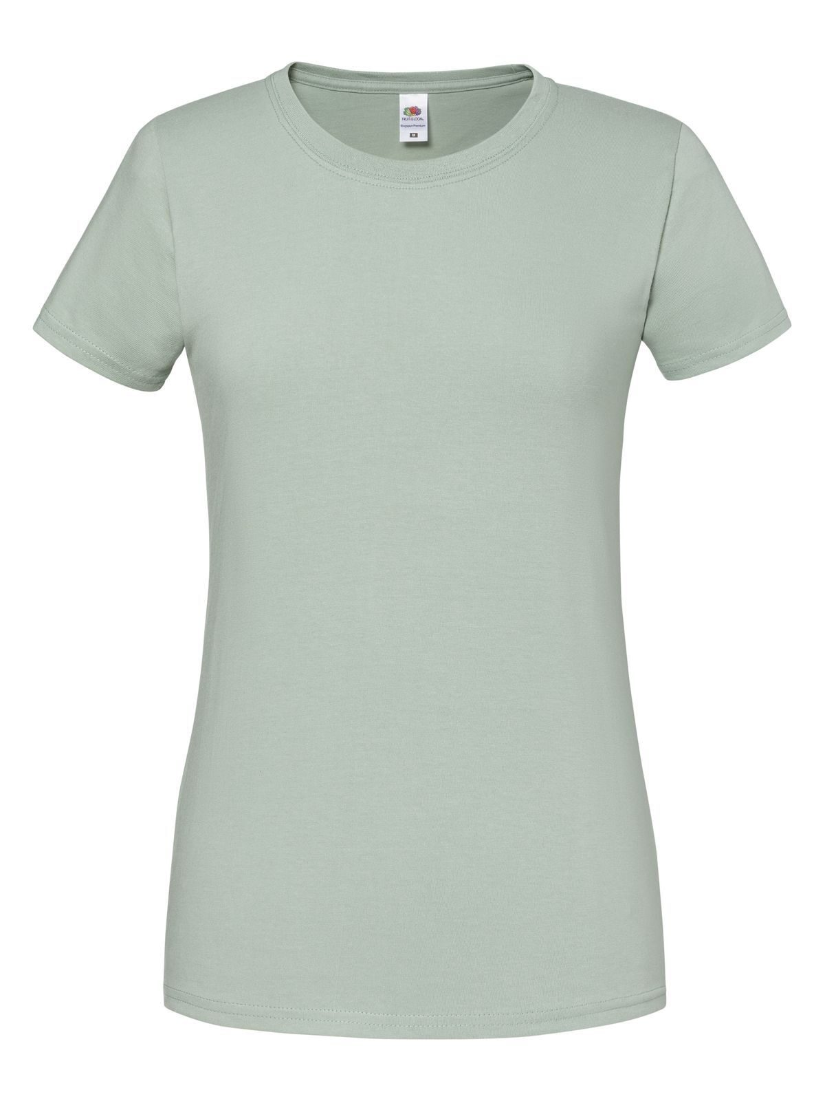 Camiseta feminina icônica 195 Ringspun - JS - Sage