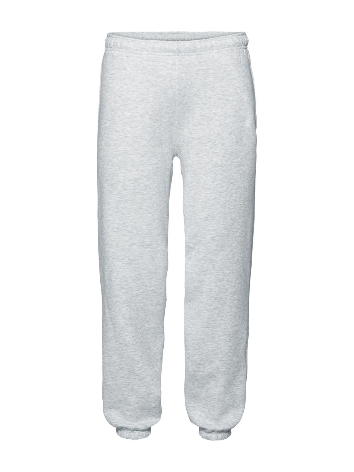 Calças de moletom premium com punho elástico - 94 - Heather Grey