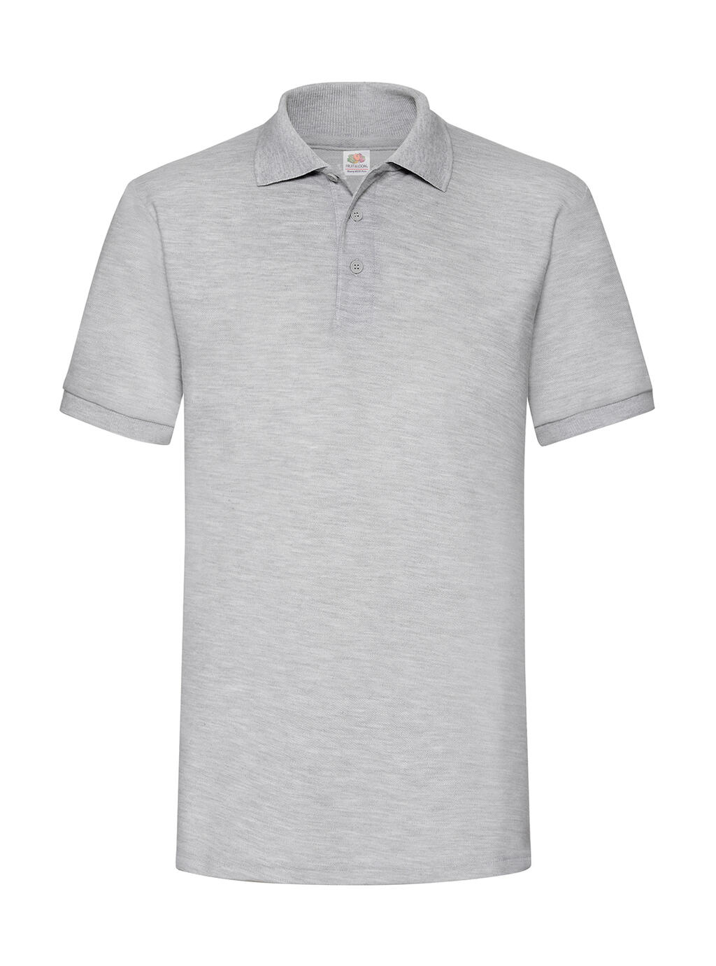 Polo em piqué pesado 65/35 - 123 - Heather Grey
