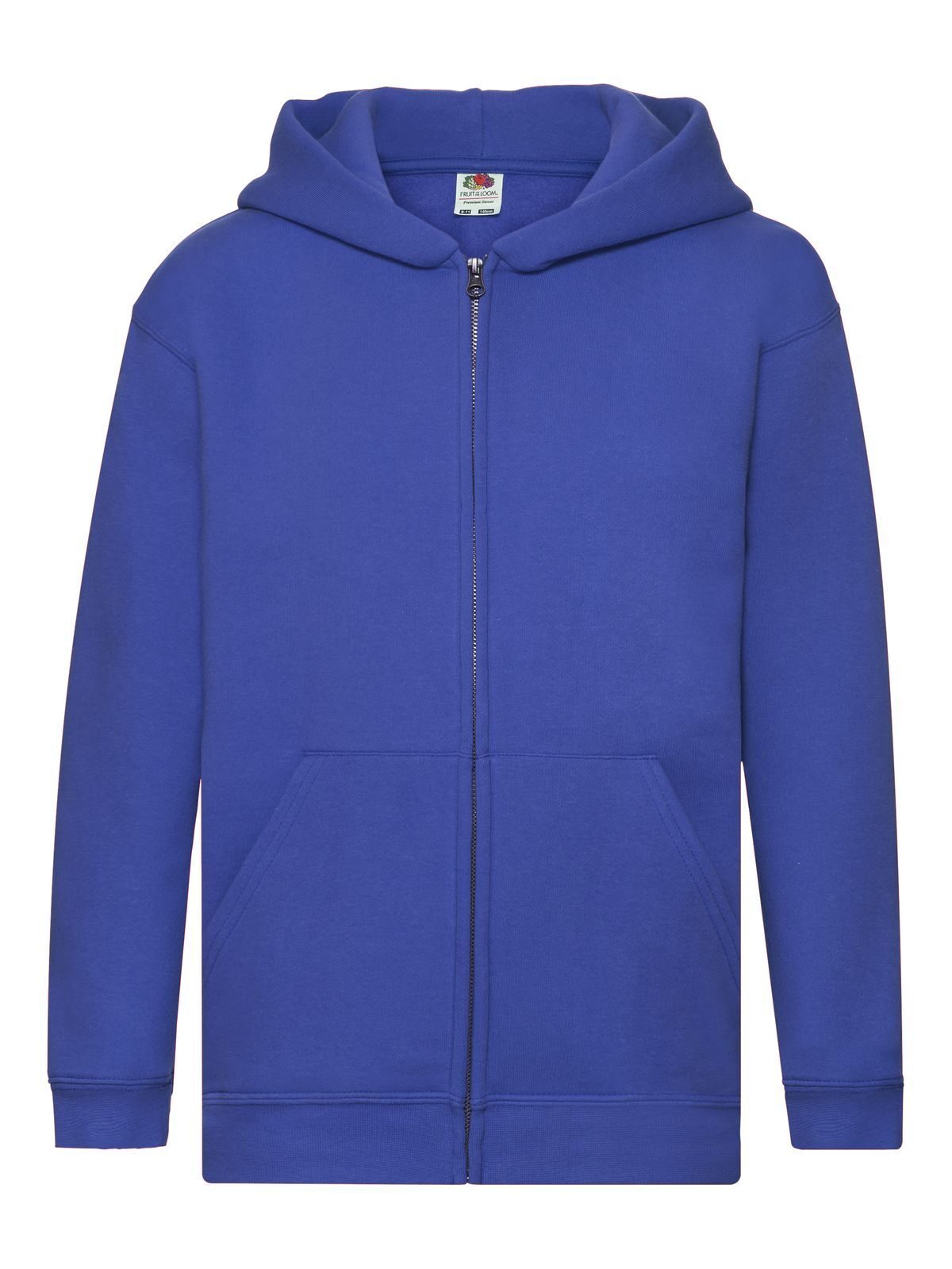 Jaqueta infantil premium com capuz - 51 - Azul Royal