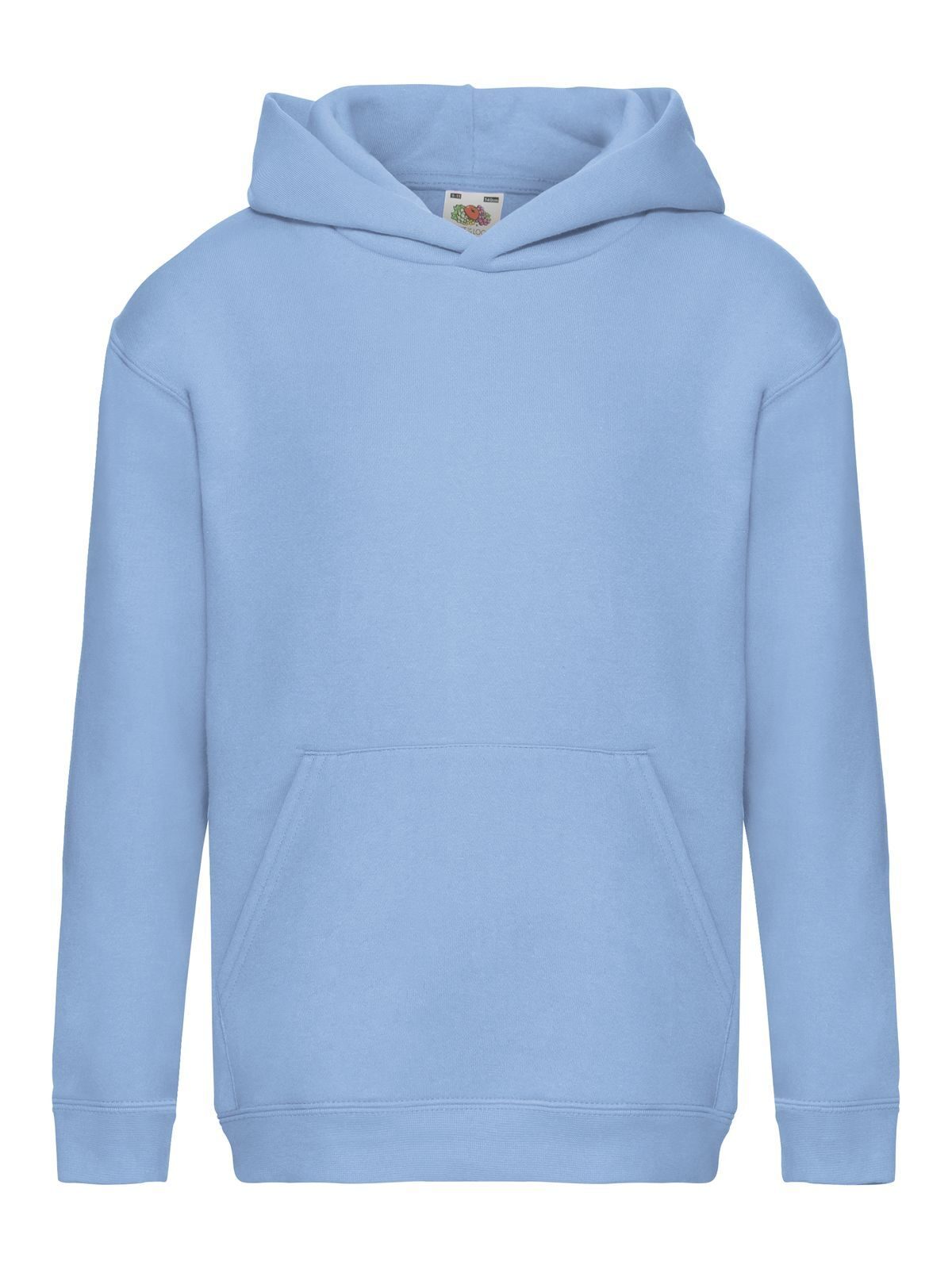 Moletom infantil premium com capuz - YT - Azul Celeste