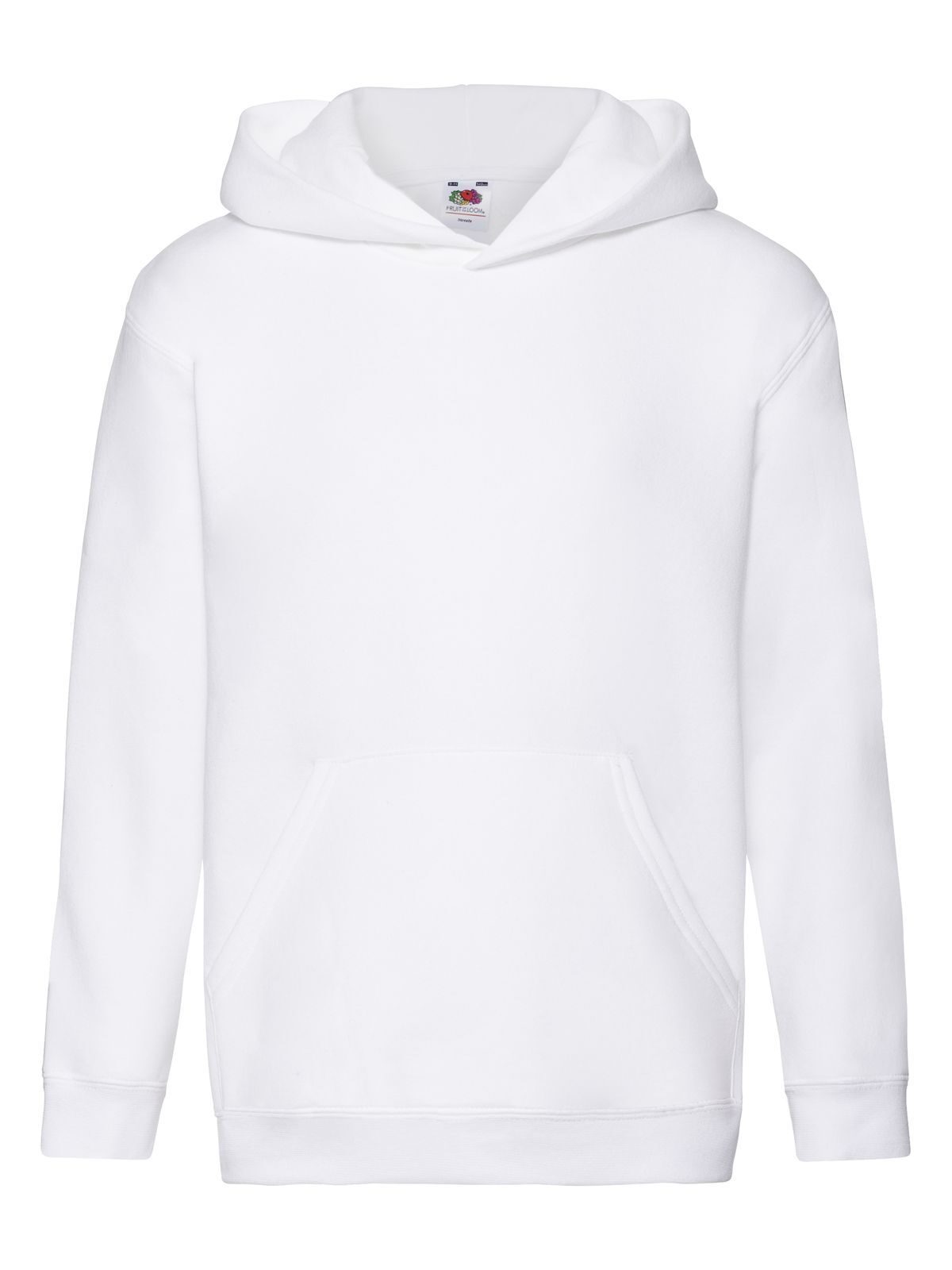 Moletom infantil premium com capuz - 30 - Branco