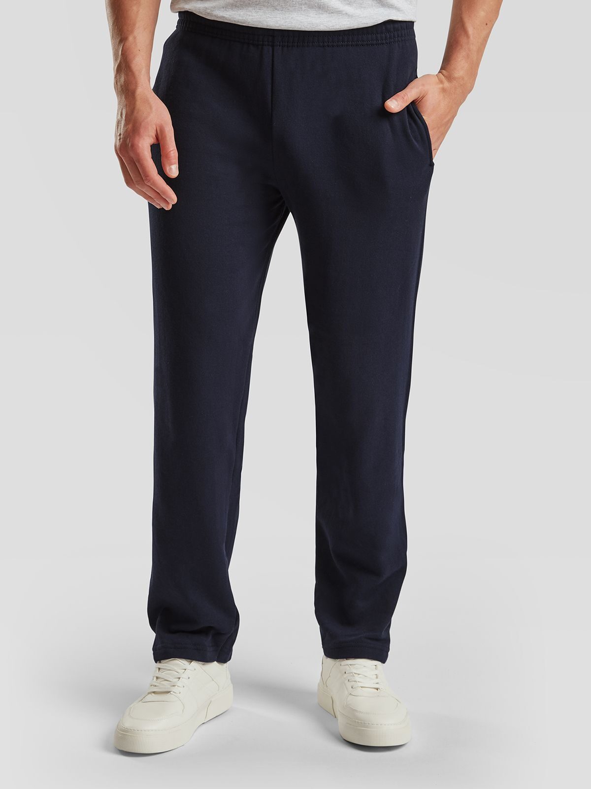 Calça Jog Clássica com Bainha Aberta