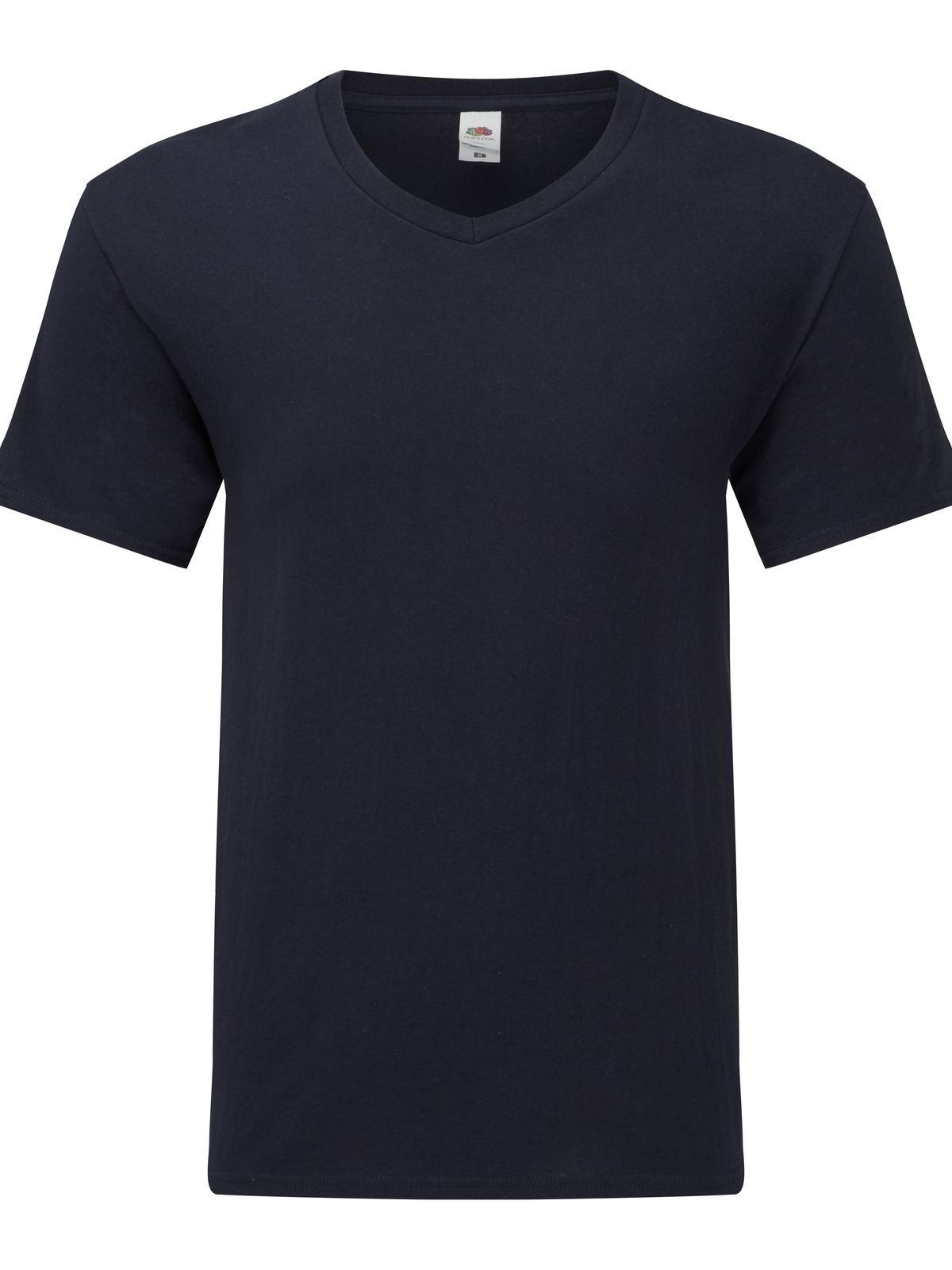 Camiseta icônica com decote em V 150 - AZ - Marinha Profunda