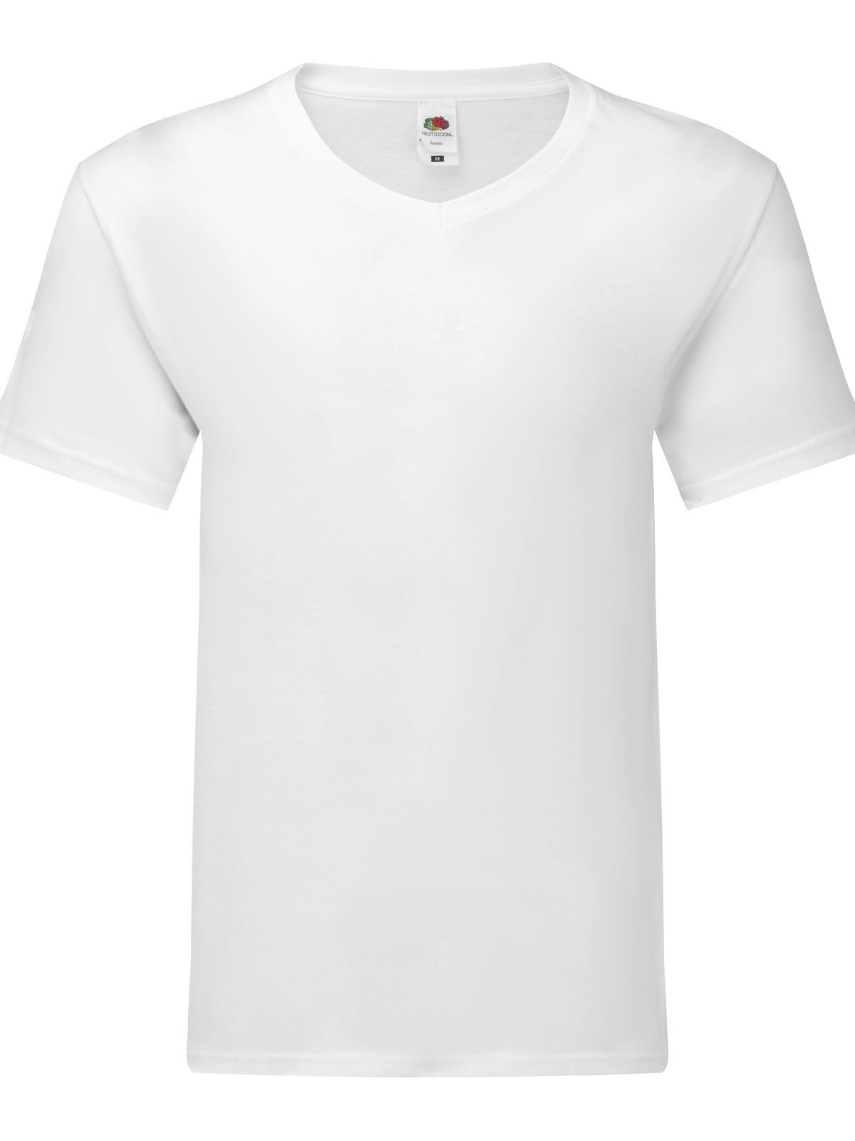Camiseta icônica com decote em V 150 - 30 - Branco