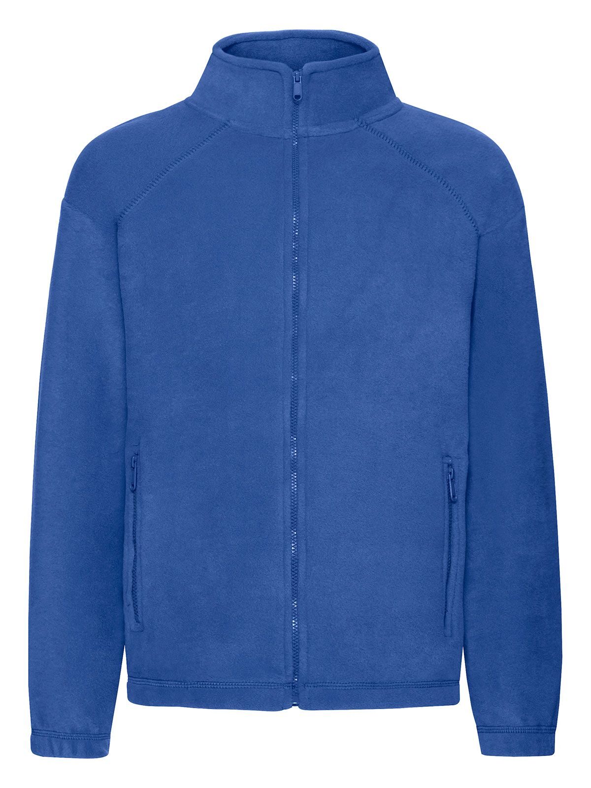 Casaco de lã polar infantil com zíper frontal - 51 - Azul Royal