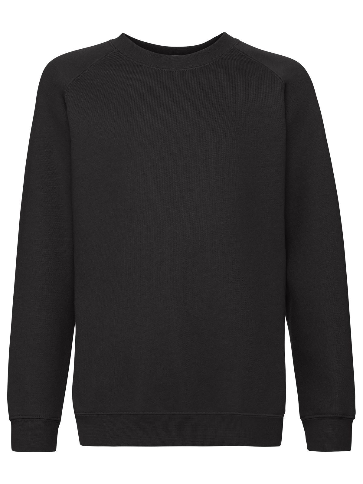Moletom Raglan Premium Infantil - 36 - Preto