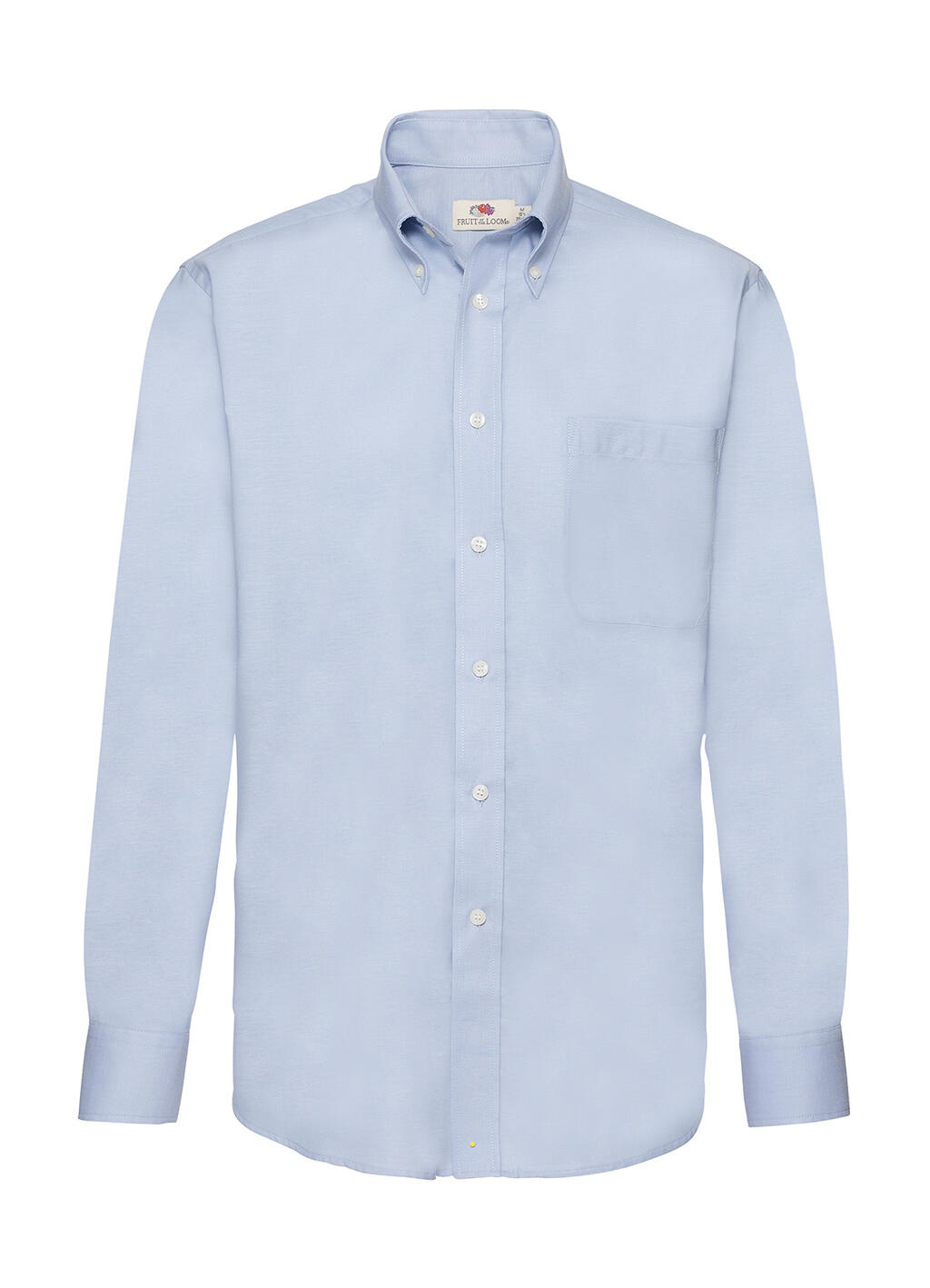 Camisa Oxford masculina de manga comprida
