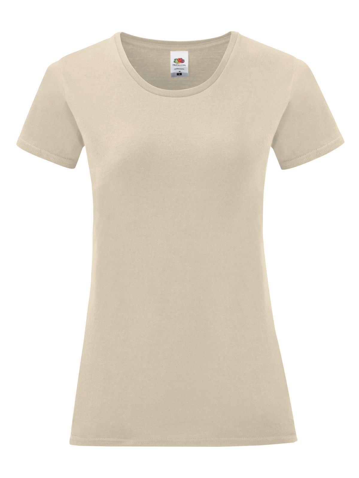 Camiseta icônica feminina - 60 - Natural