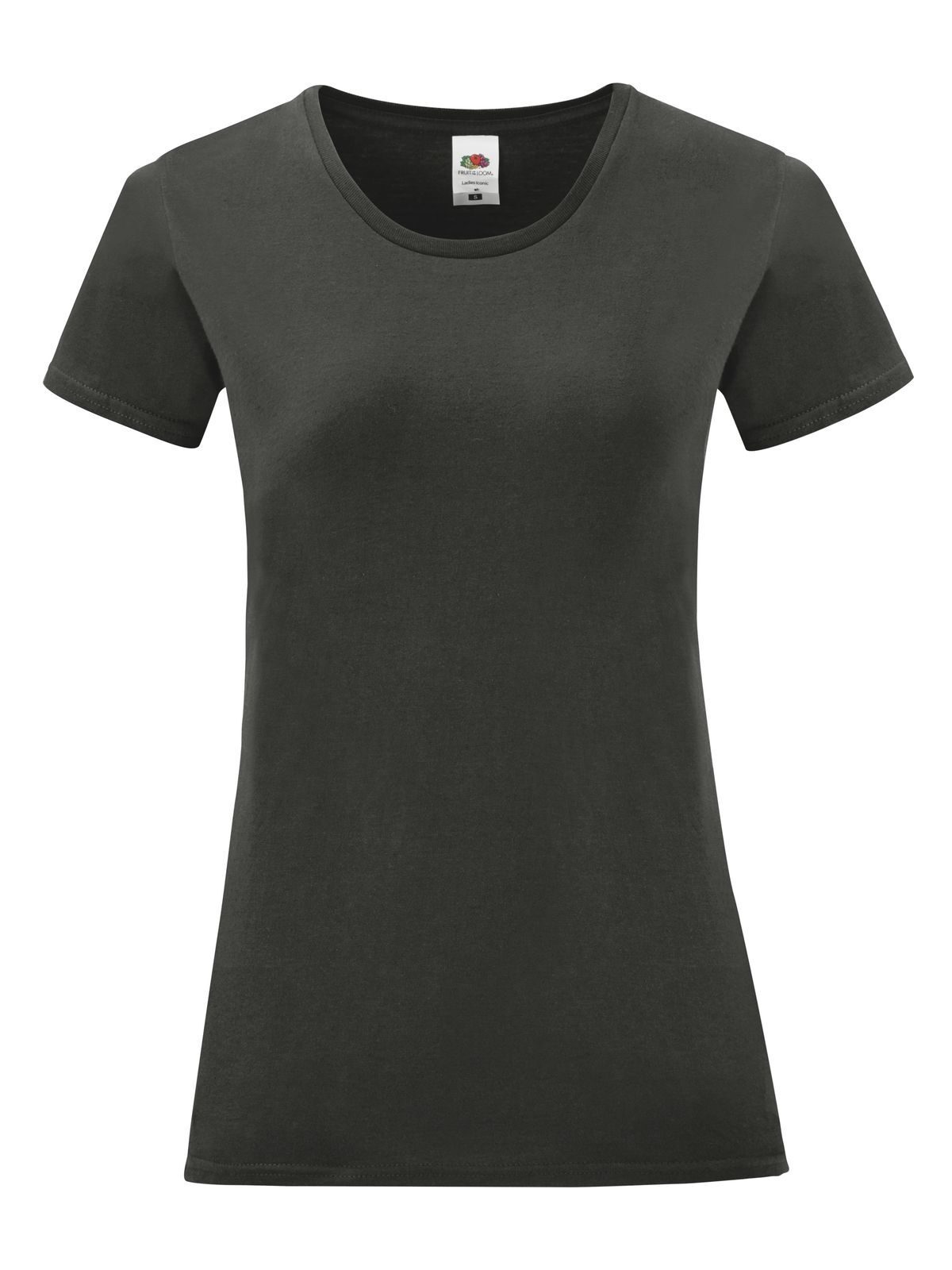 Camiseta icônica feminina - GL - Grafite Claro