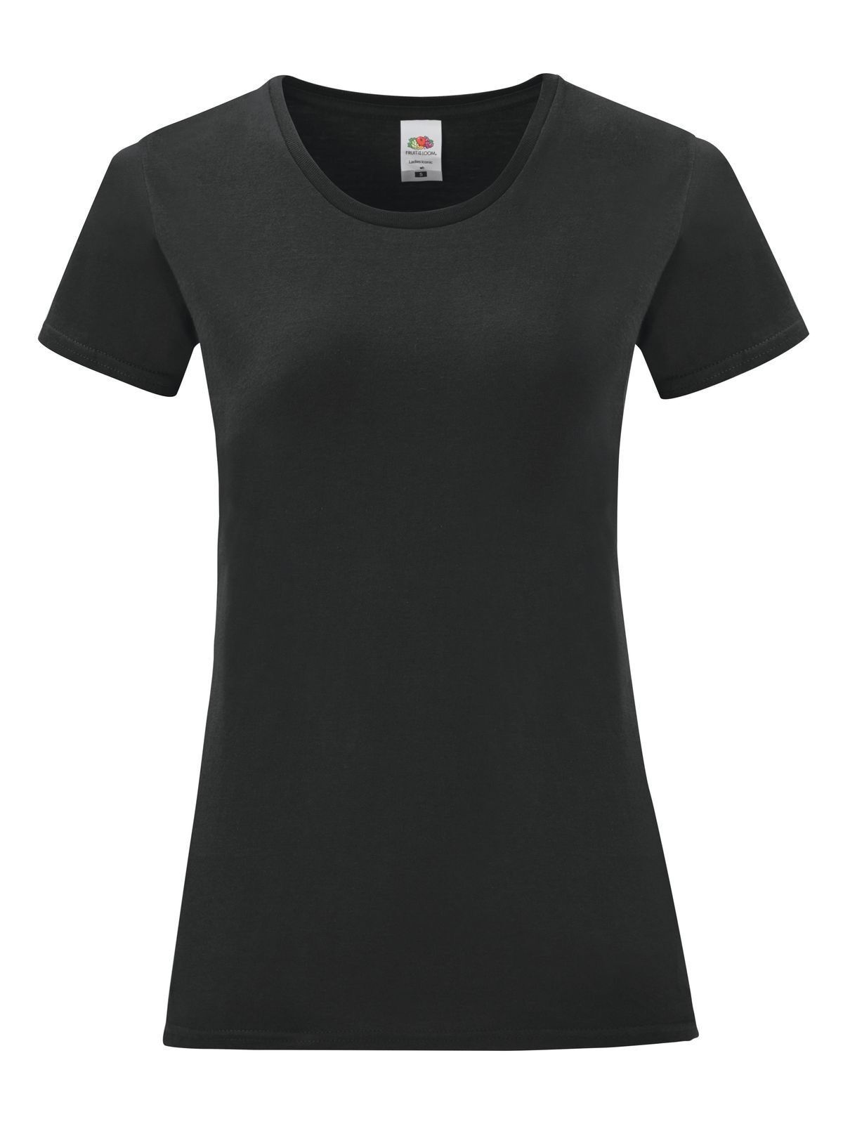 Camiseta icônica feminina - 36 - Preto