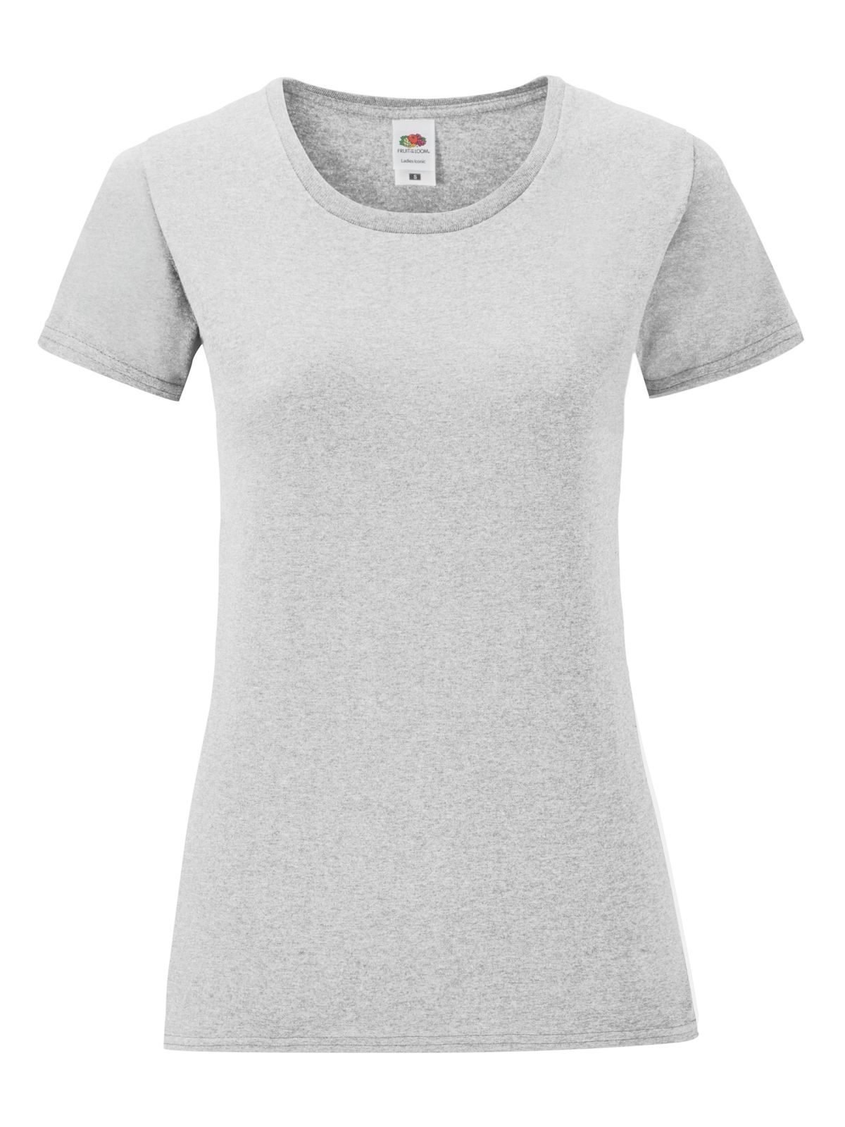 Camiseta icônica feminina - 94 - Heather Grey