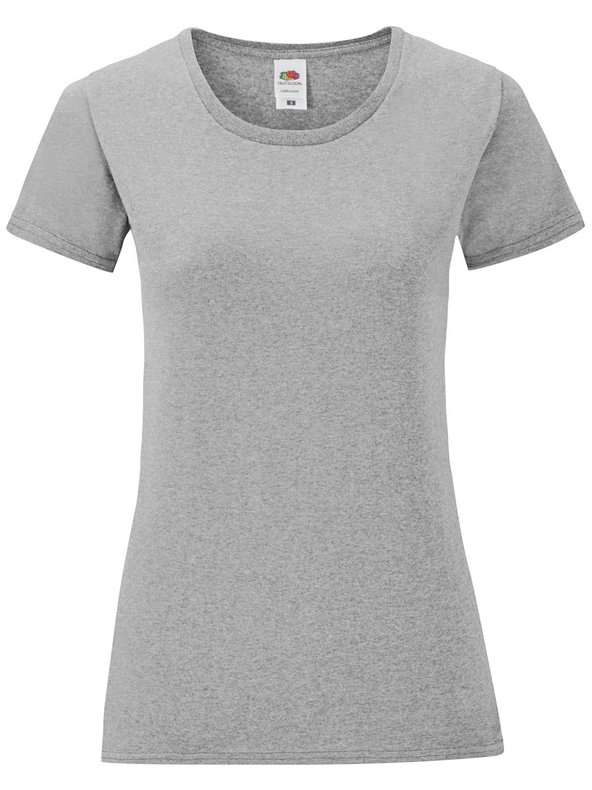 Camiseta icônica feminina - 9K - Heather Atlética