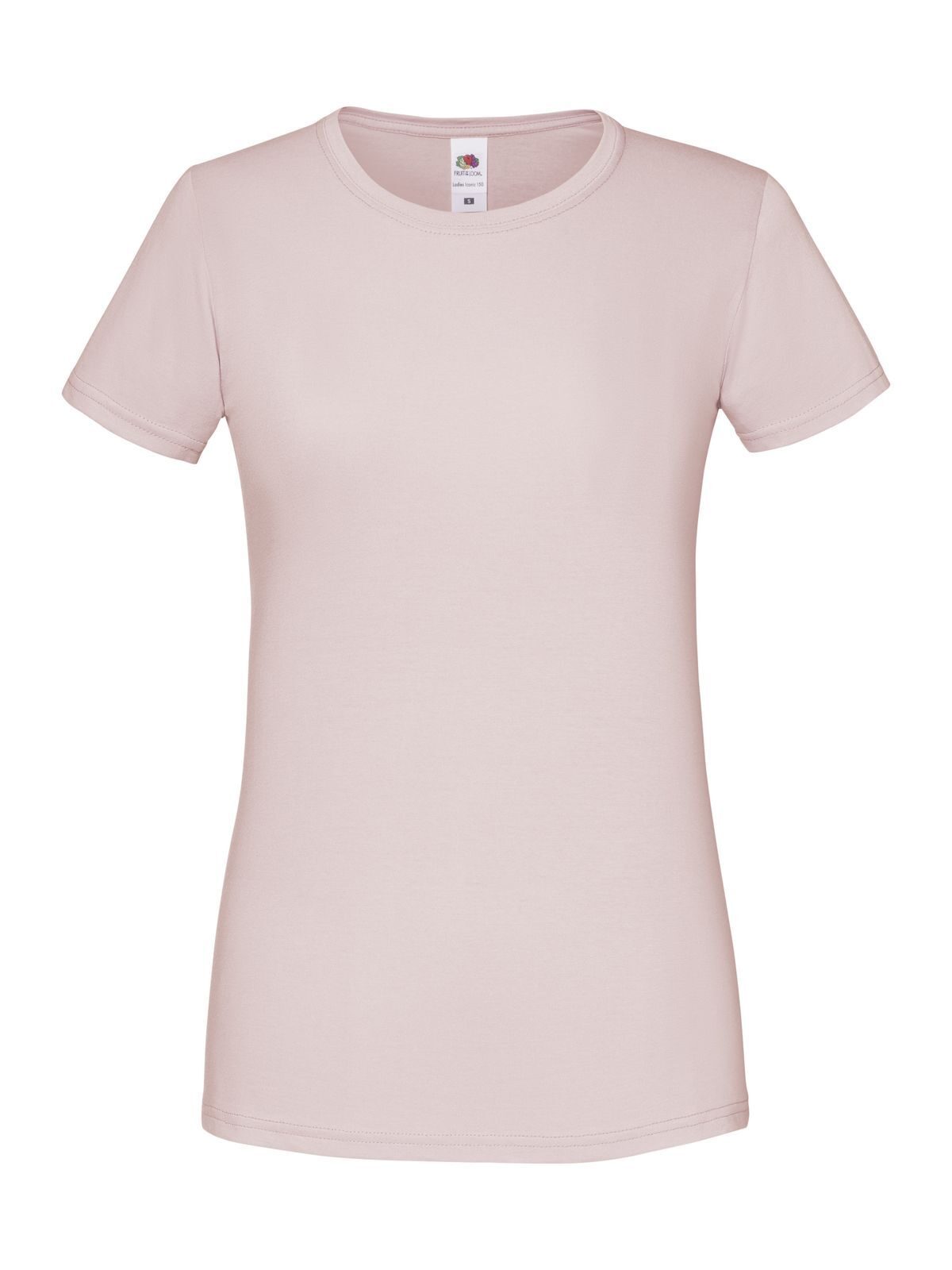 Camiseta icônica feminina - PR - Rosa Pó