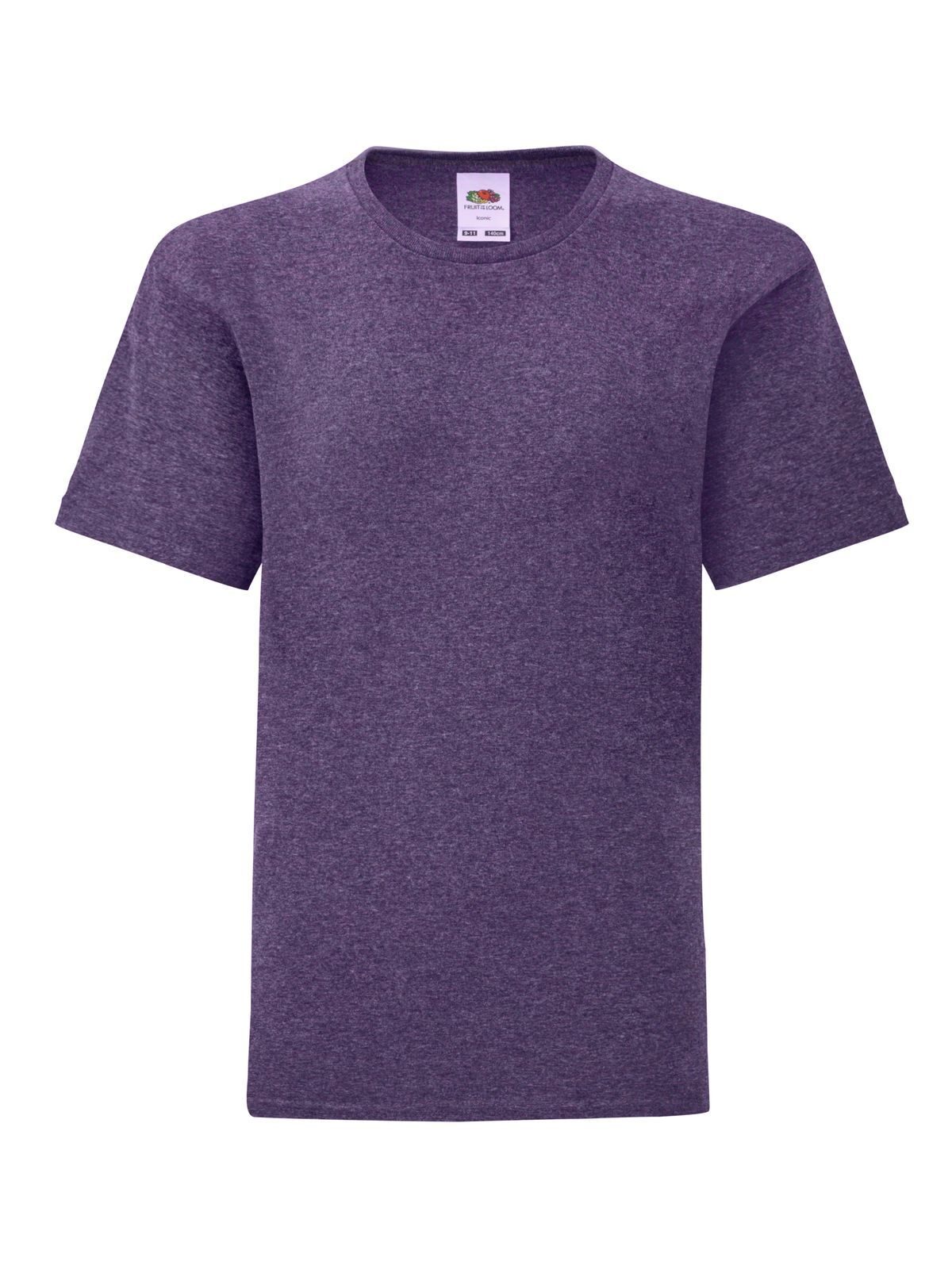 Camiseta infantil icônica - HP - Roxo Heather