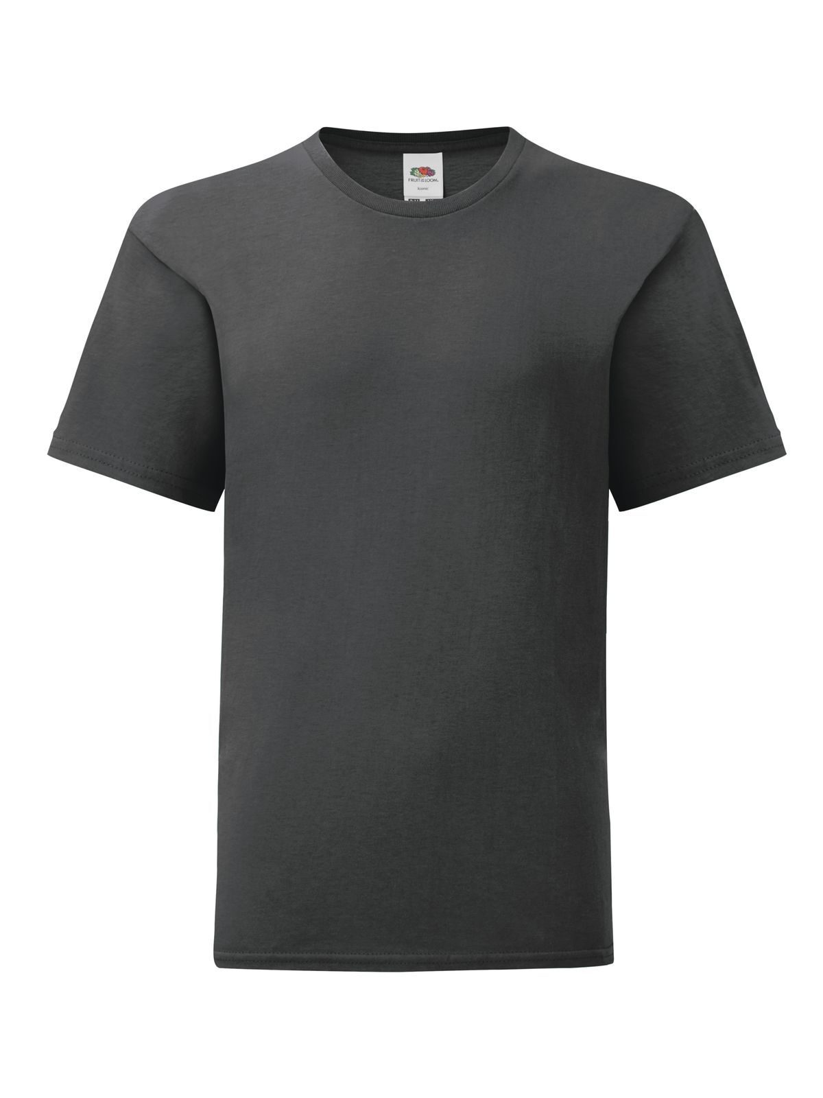 Camiseta infantil icônica - GL - Grafite Claro