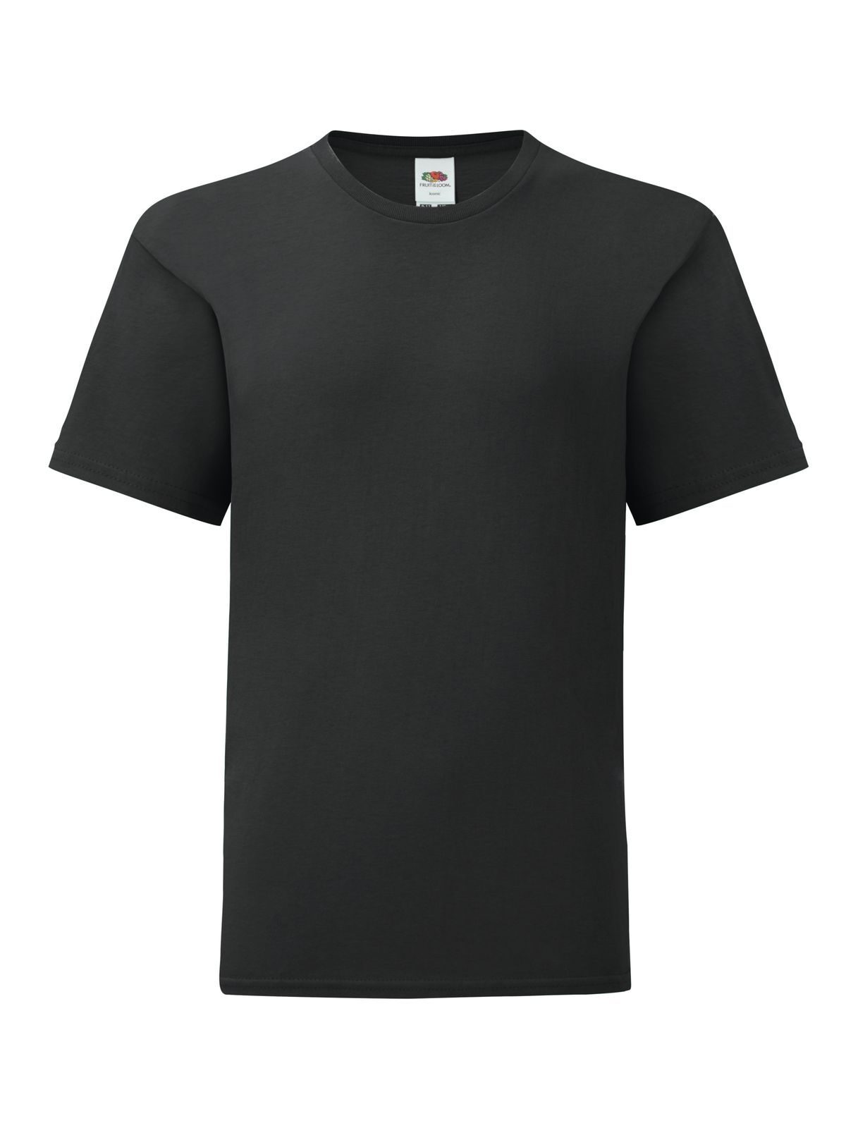 Camiseta infantil icônica - 36 - Preto