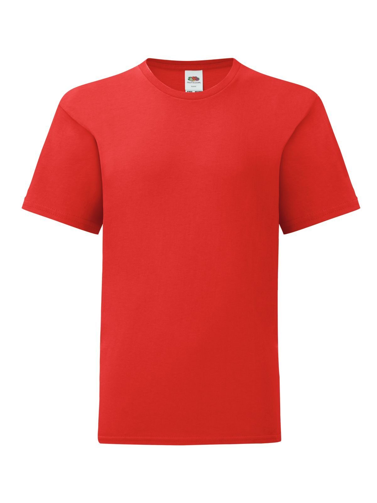 Camiseta infantil icônica - 40 - Vermelho