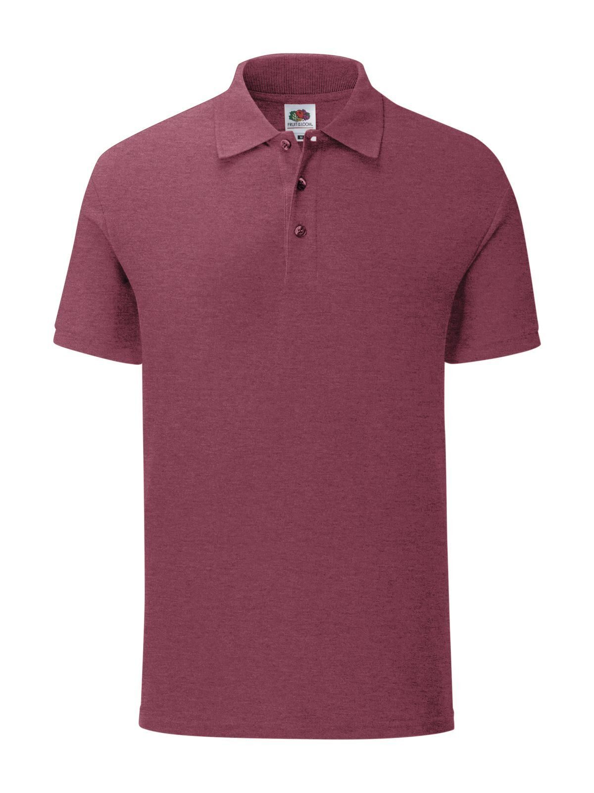 Polo icônico - H1 - Heather Burgundy