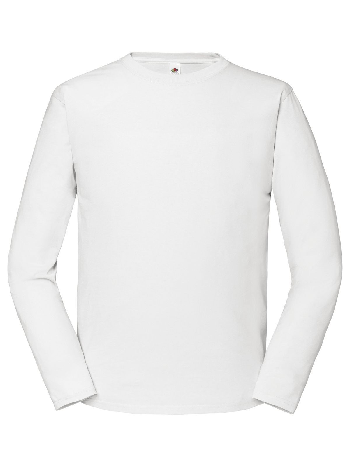 Camiseta icônica de manga comprida em algodão penteado 195 - 30 - Branco