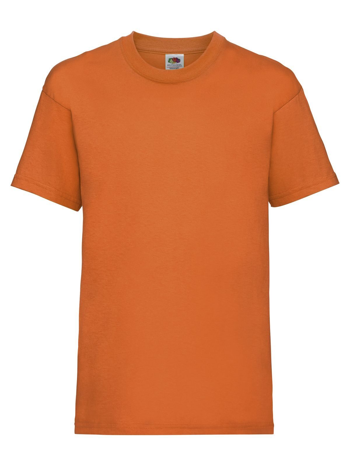 Camiseta infantil de baixo custo - 44 - Laranja