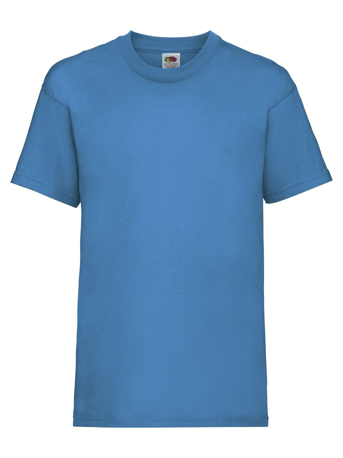 Camiseta infantil de baixo custo - ZU - Azul Celeste