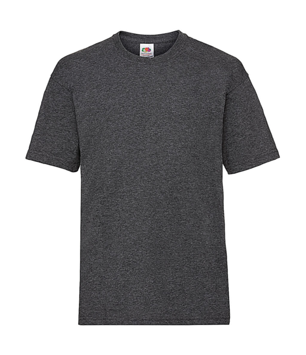 Camiseta infantil de baixo custo - HD - Cinza Mesclado Escuro