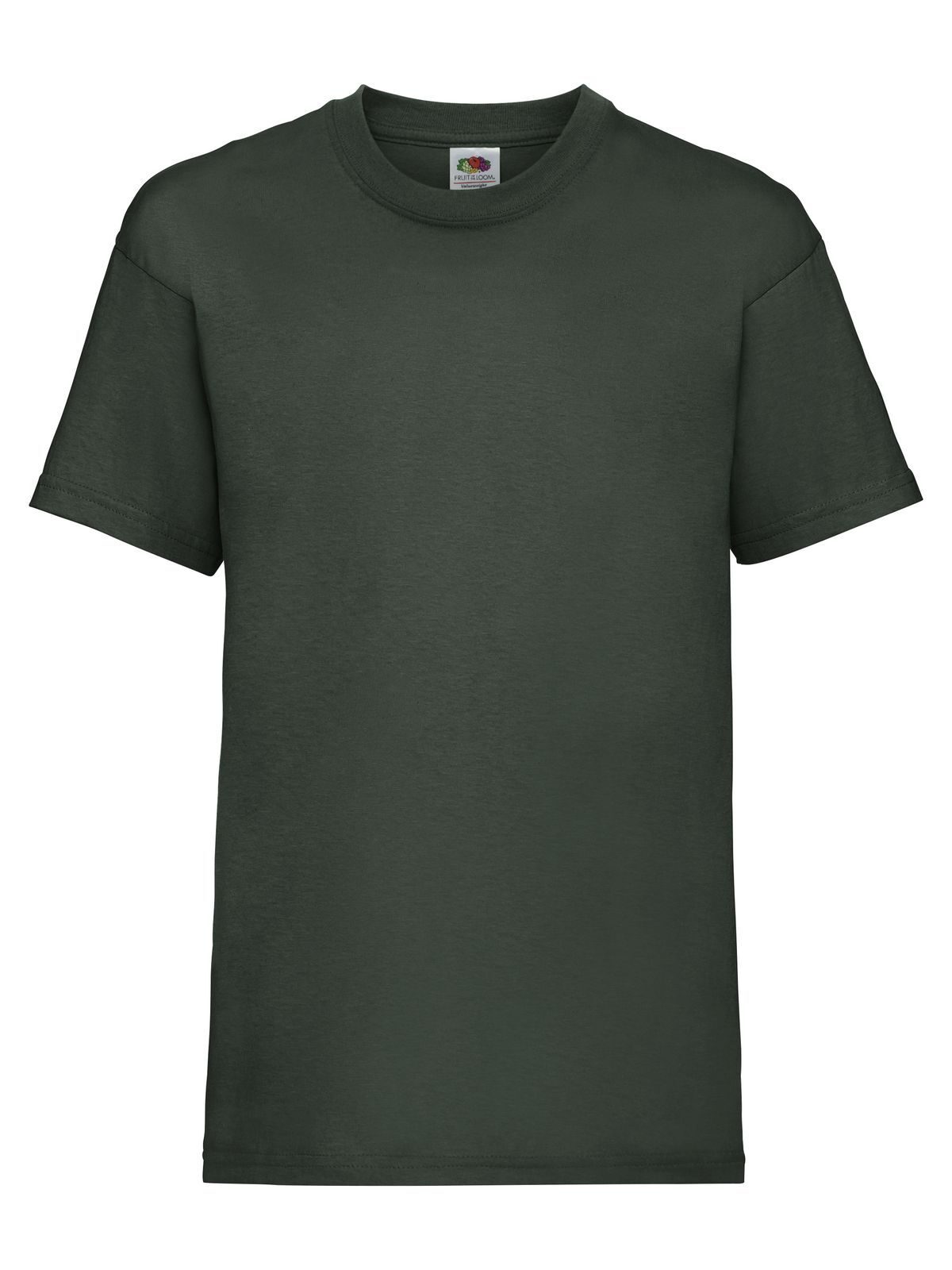 Camiseta infantil de baixo custo - 38 - Verde Garrafa