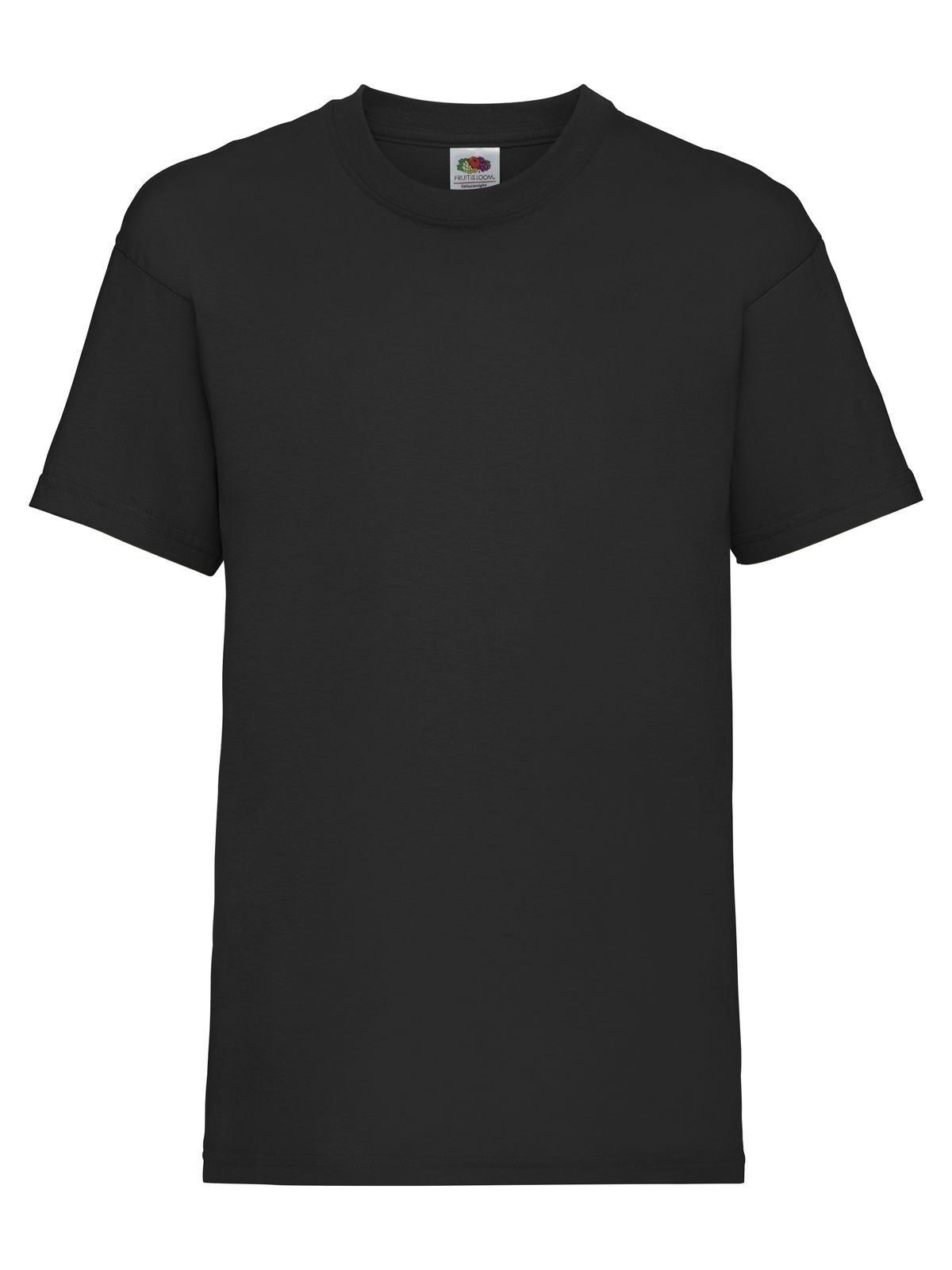 Camiseta infantil de baixo custo - 36 - Preto